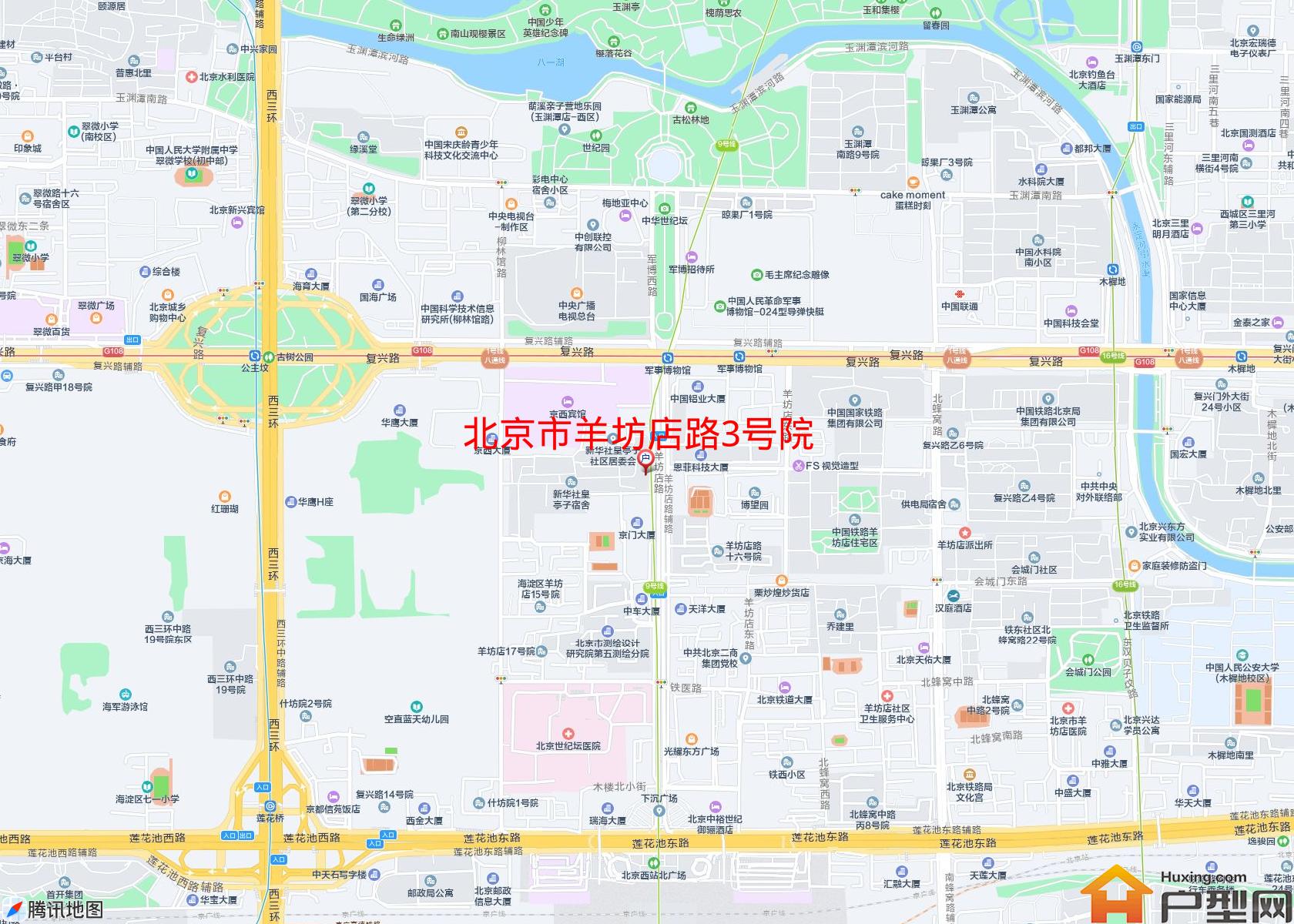 羊坊店路3号院小区 - 户型网