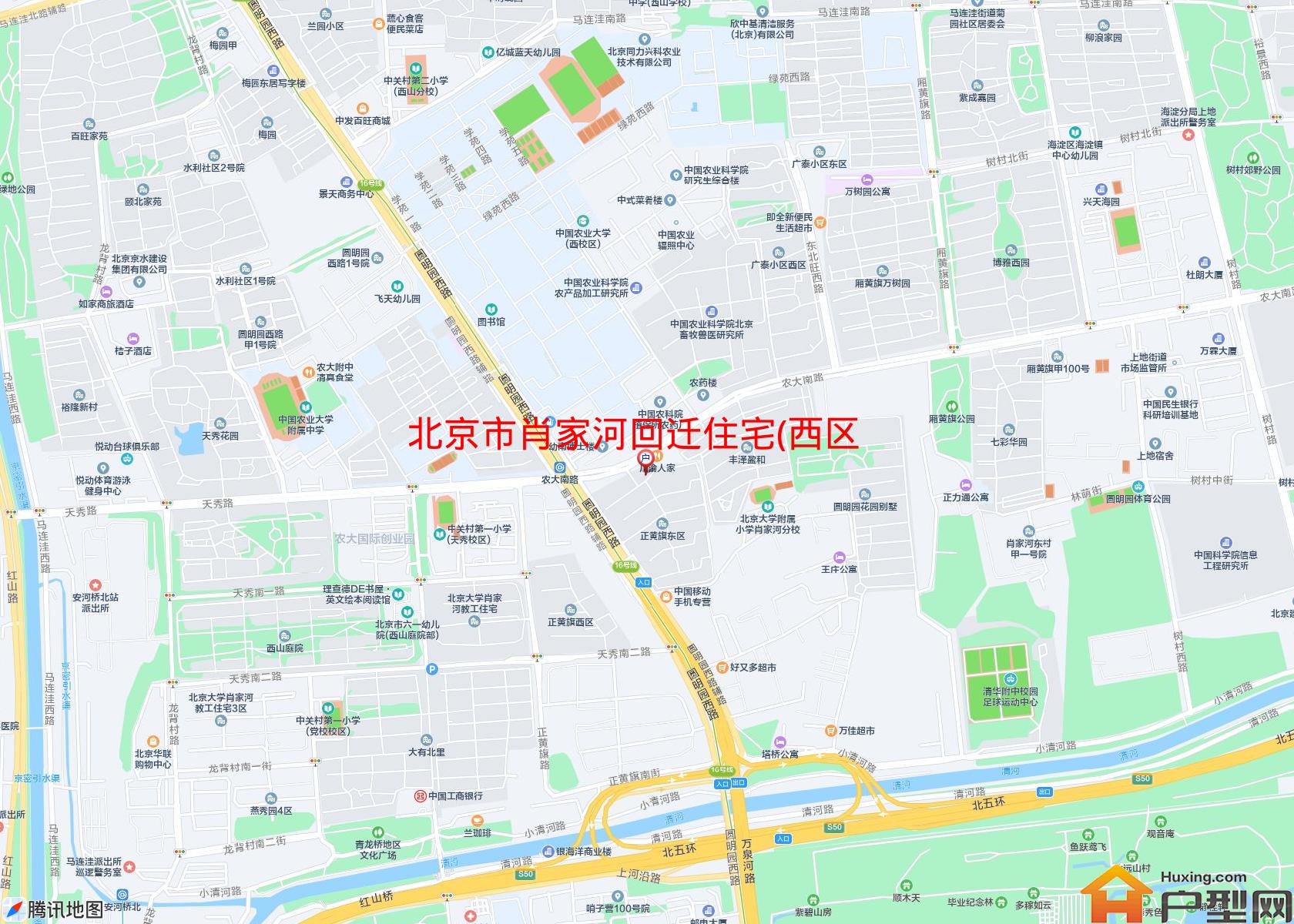 肖家河回迁住宅(西区)小区 - 户型网