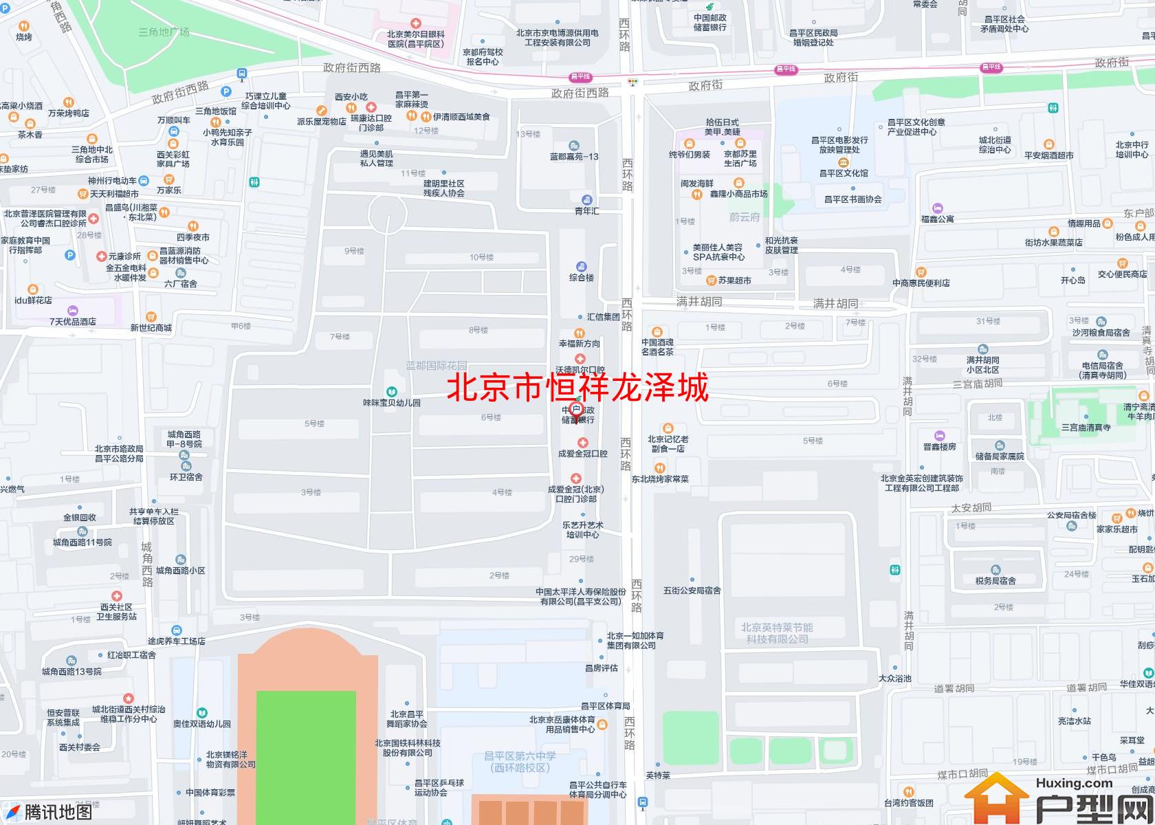 恒祥龙泽城小区 - 户型网