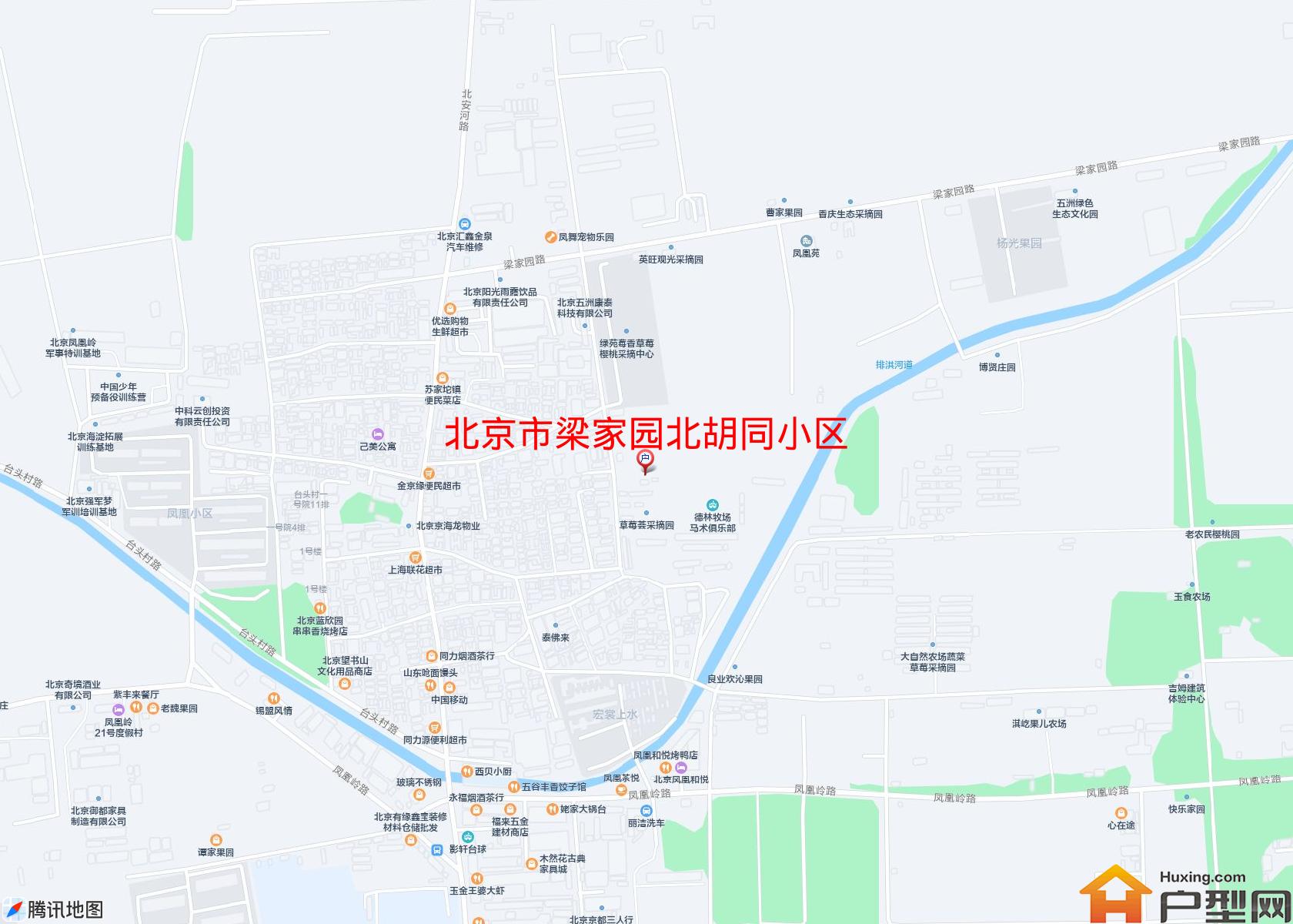 梁家园北胡同小区小区 - 户型网