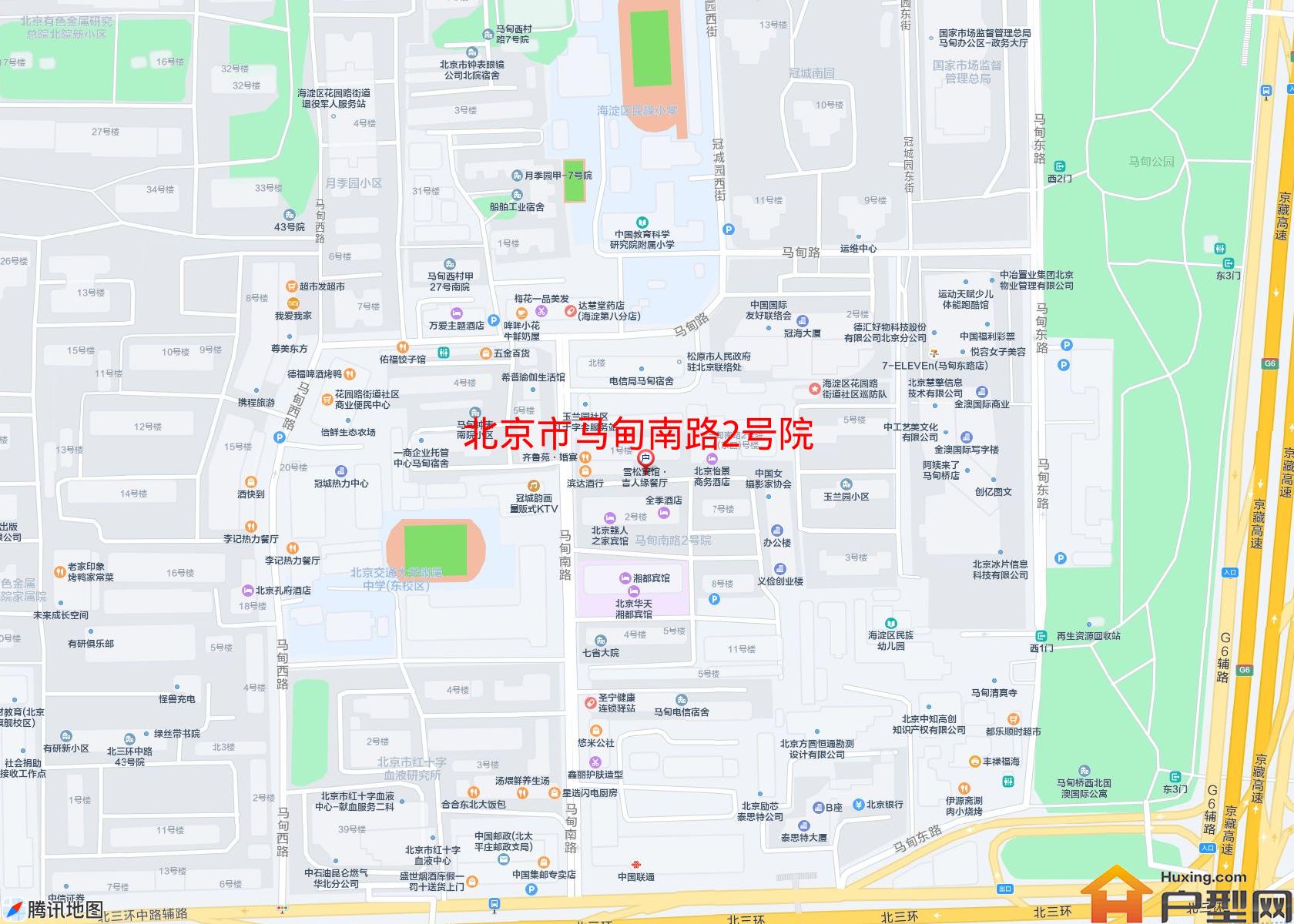 马甸南路2号院小区 - 户型网