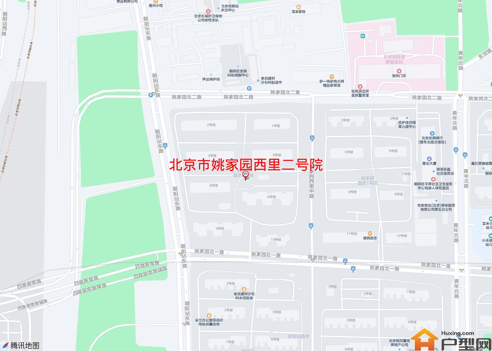 姚家园西里二号院小区 - 户型网