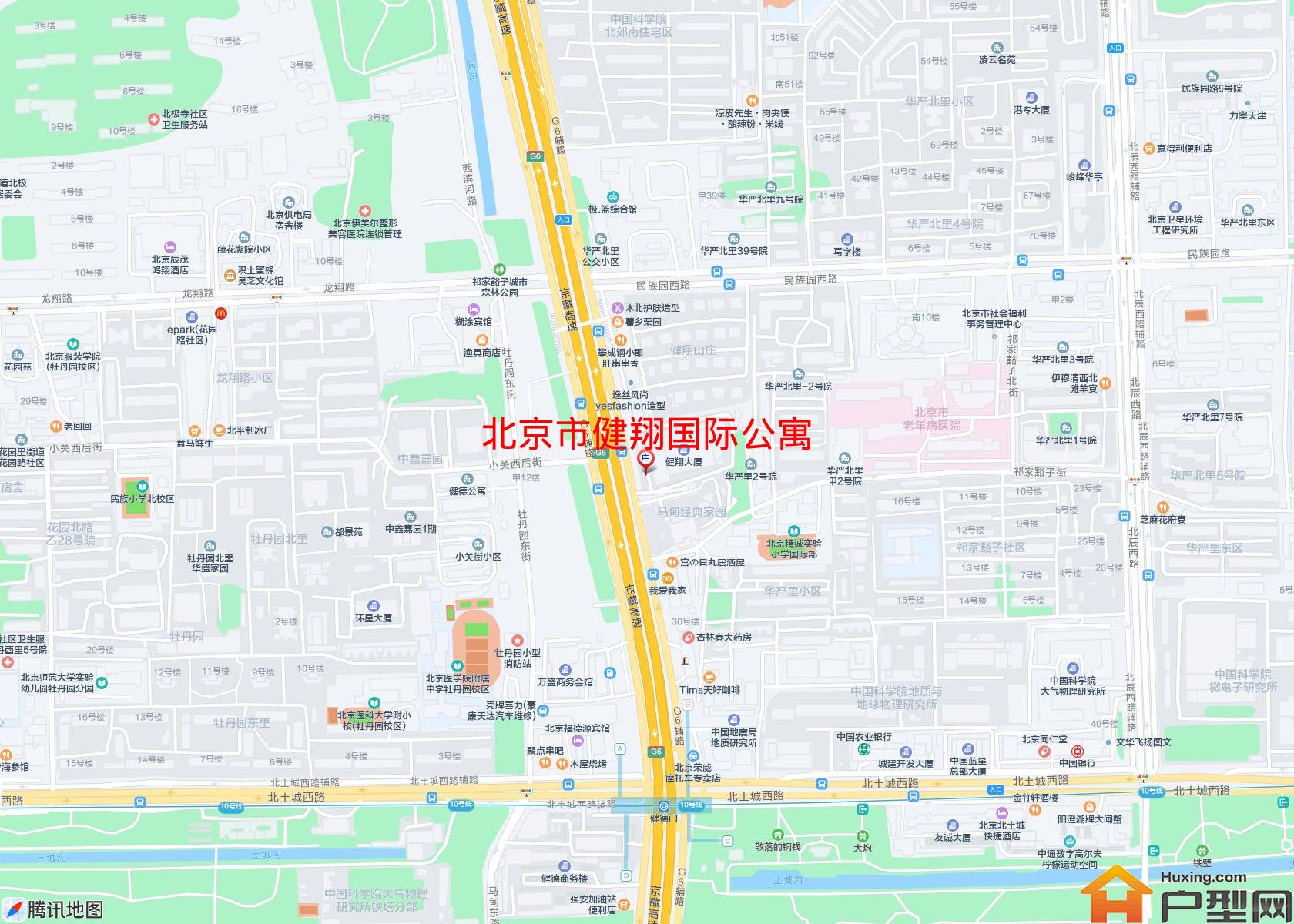健翔国际公寓小区 - 户型网