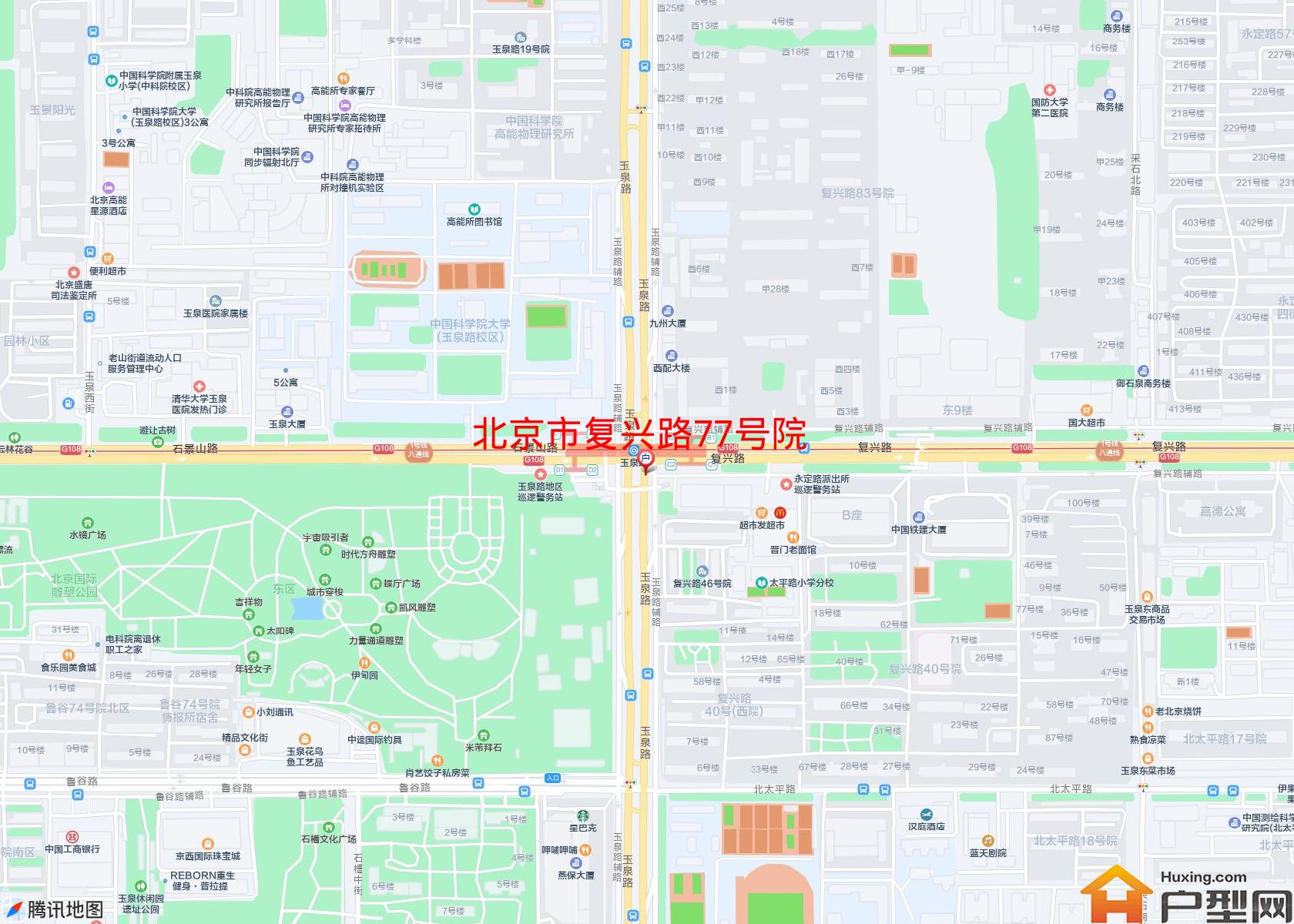 复兴路77号院小区 - 户型网