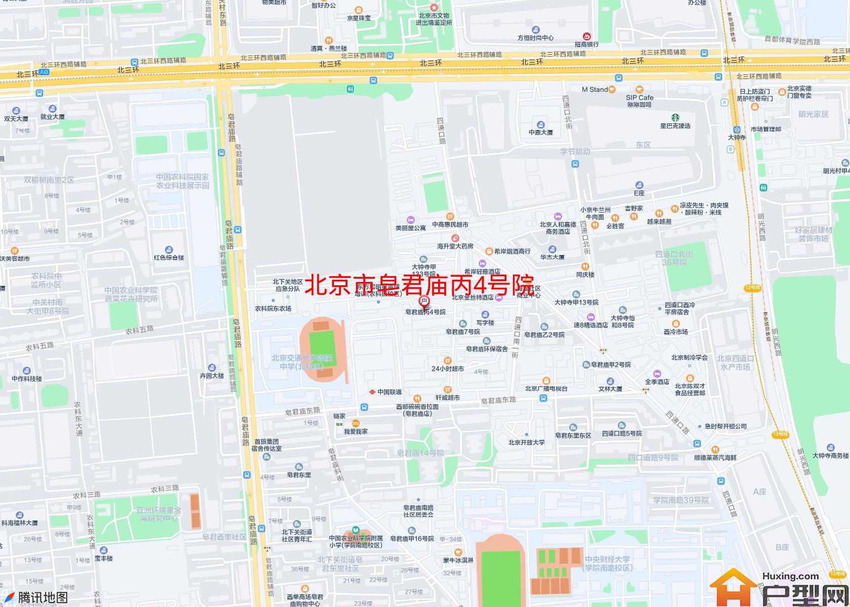 皂君庙丙4号院小区 - 户型网