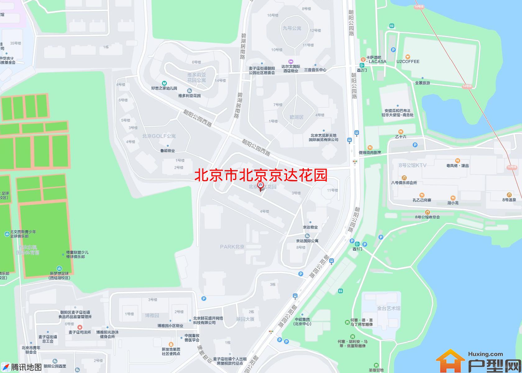 北京京达花园小区 - 户型网