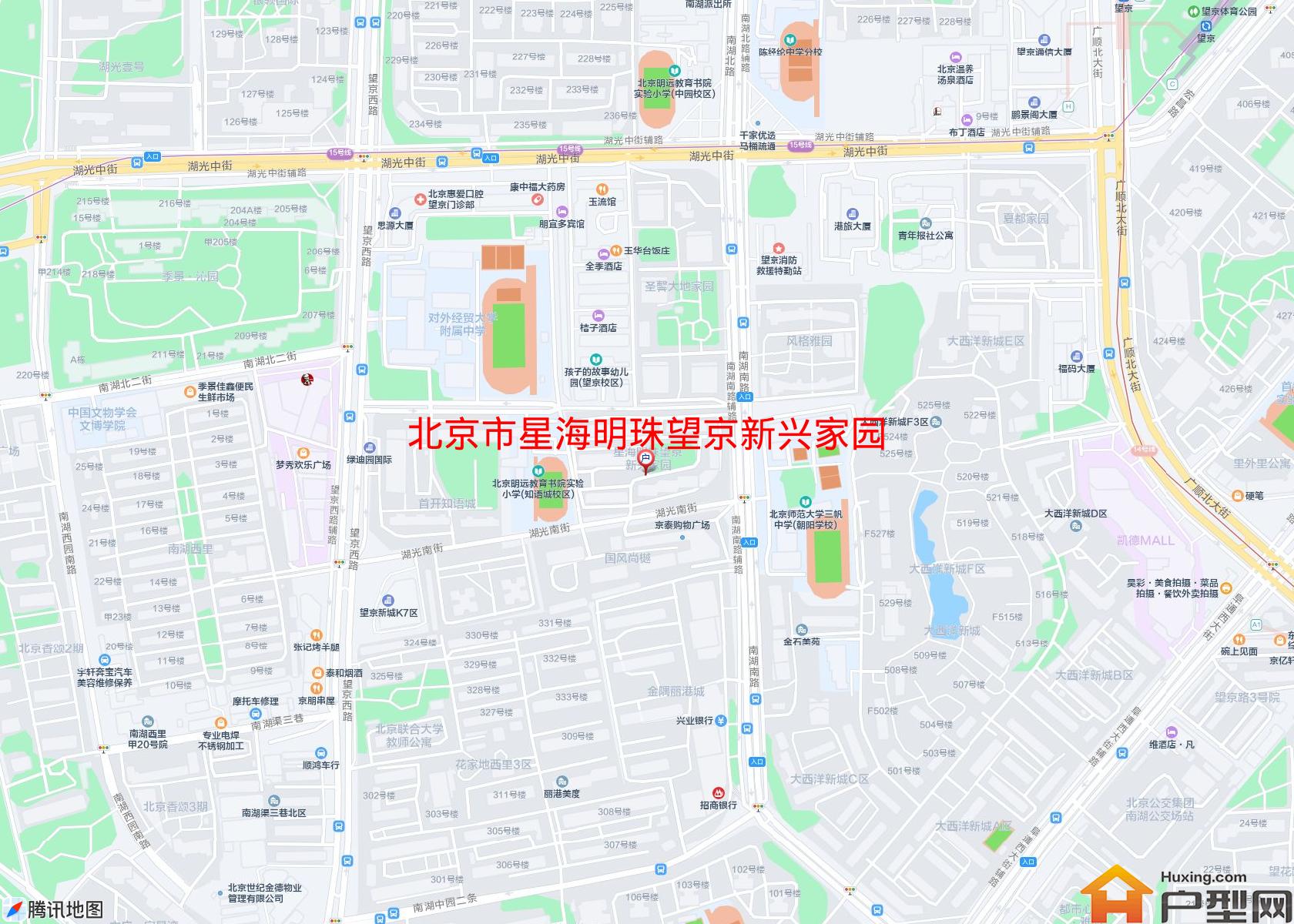 星海明珠望京新兴家园小区 - 户型网