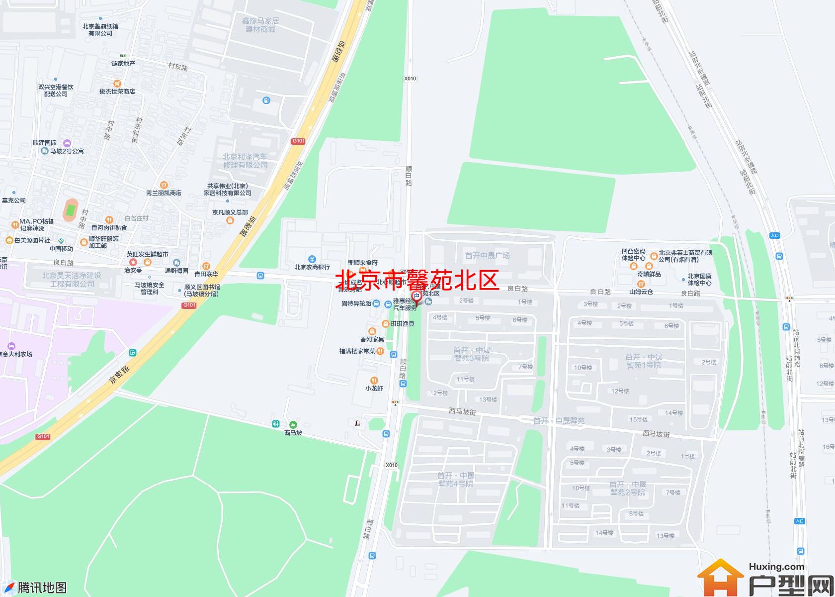 馨苑北区小区 - 户型网