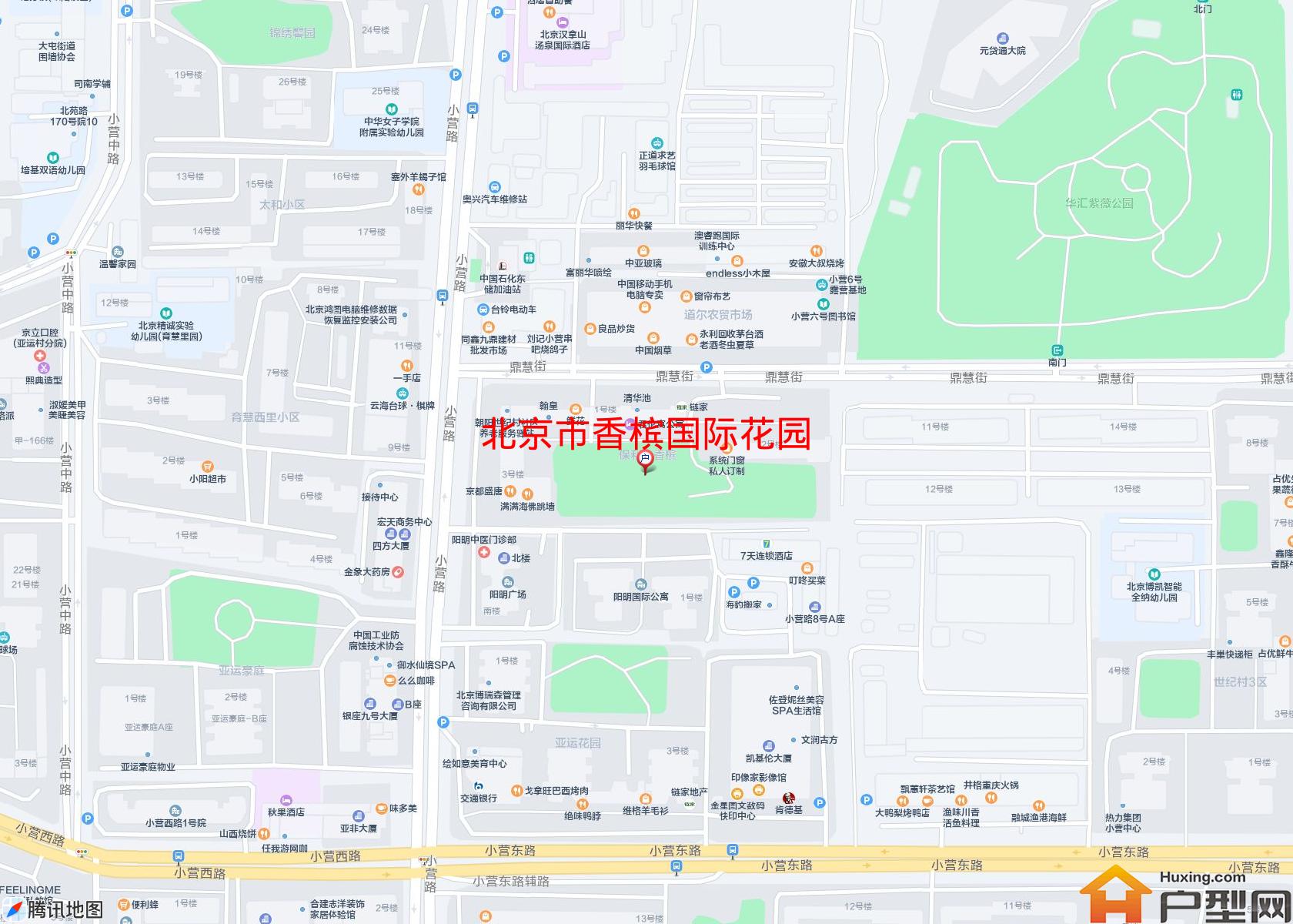 香槟国际花园小区 - 户型网