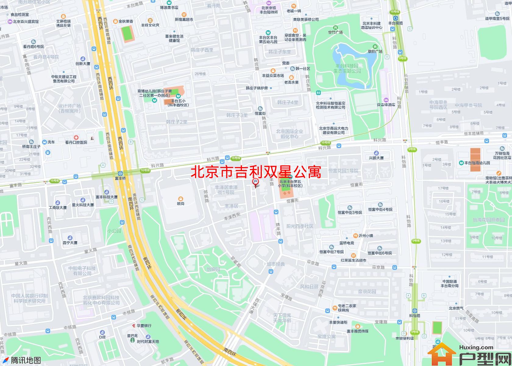 吉利双星公寓小区 - 户型网