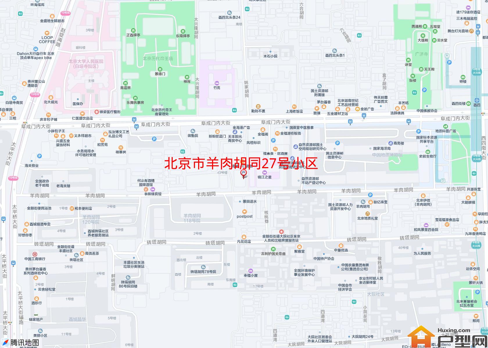 羊肉胡同27号小区小区 - 户型网