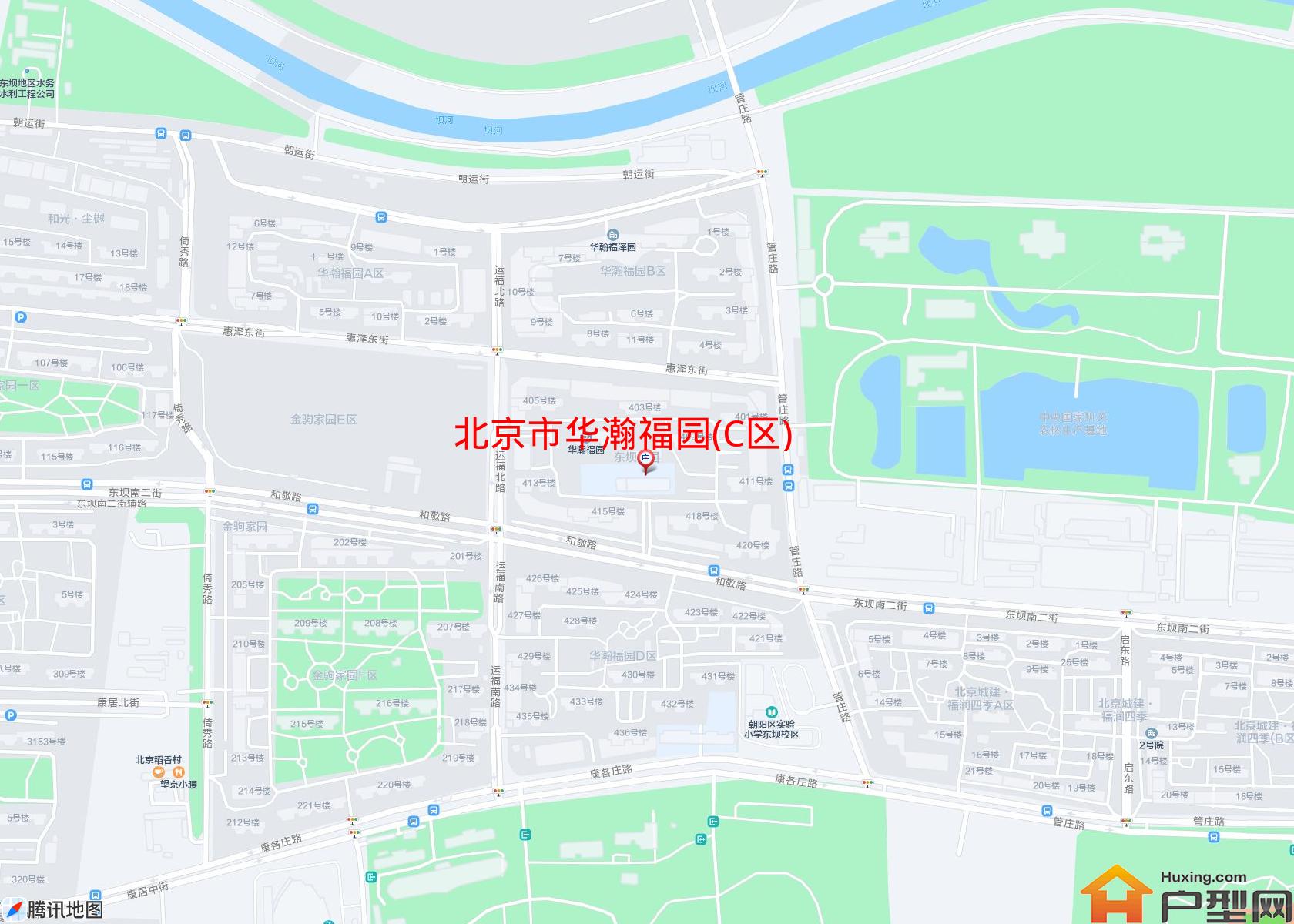 华瀚福园(C区)小区 - 户型网
