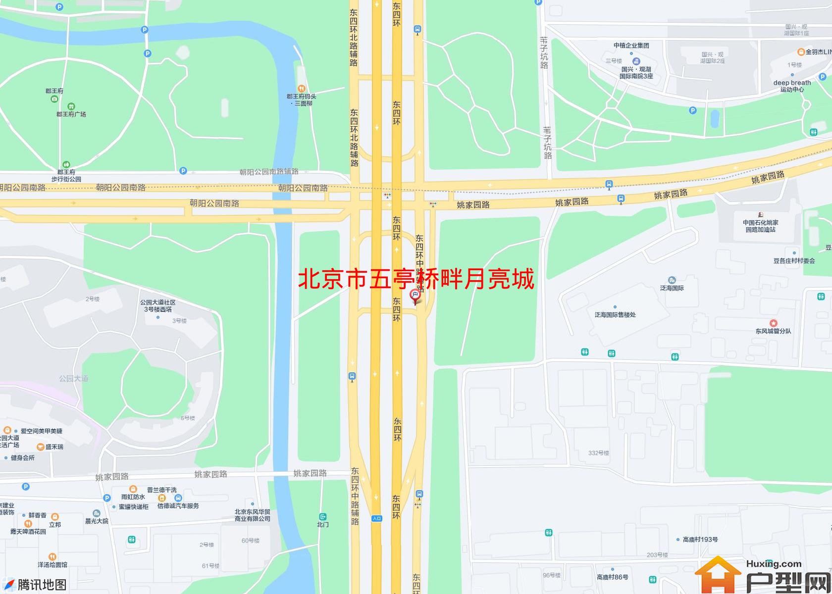 五亭桥畔月亮城小区 - 户型网