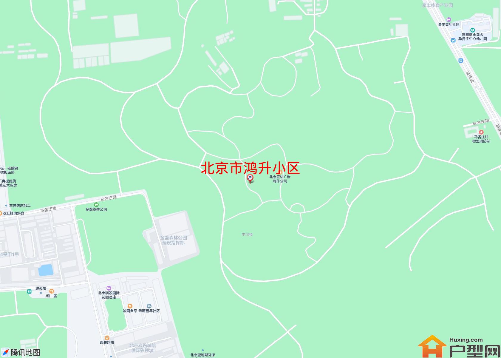 鸿升小区小区 - 户型网