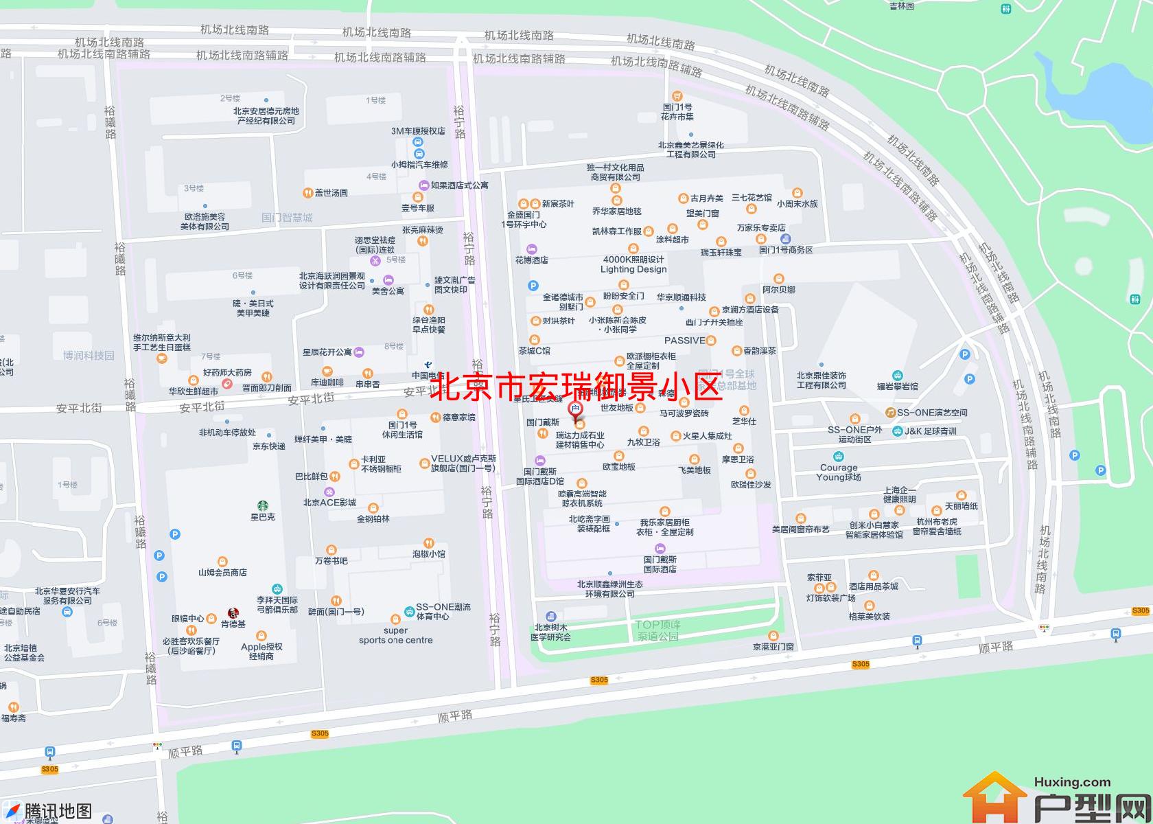 宏瑞御景小区小区 - 户型网