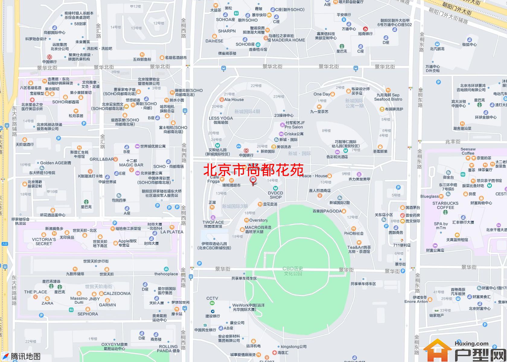 尚都花苑小区 - 户型网