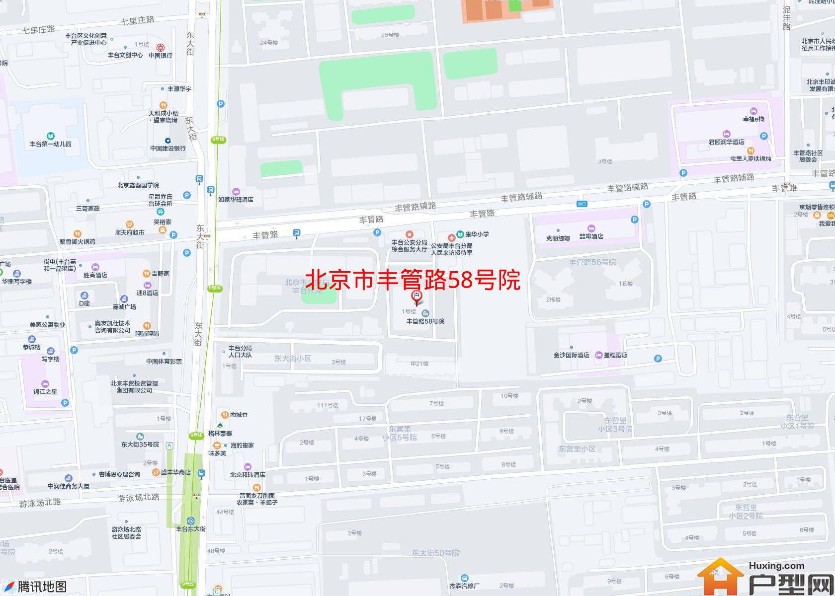 丰管路58号院小区 - 户型网