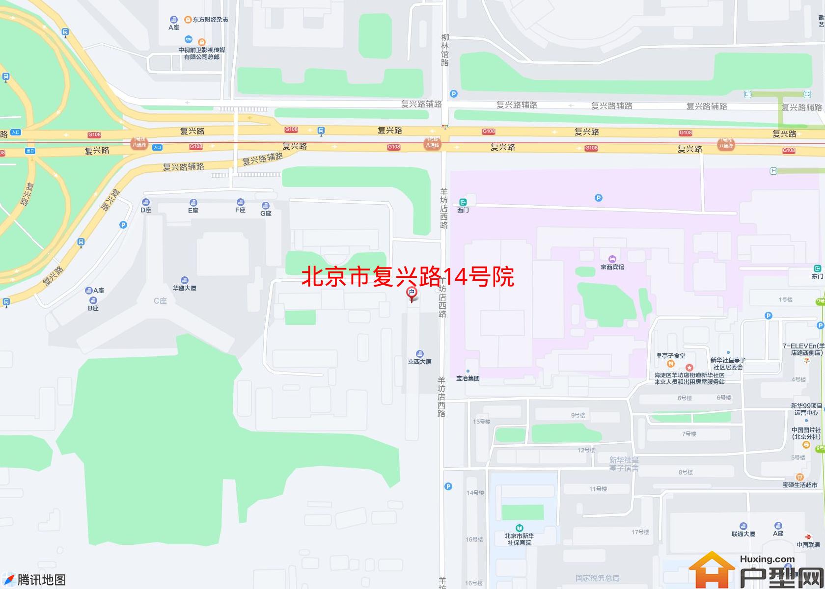 复兴路14号院小区 - 户型网
