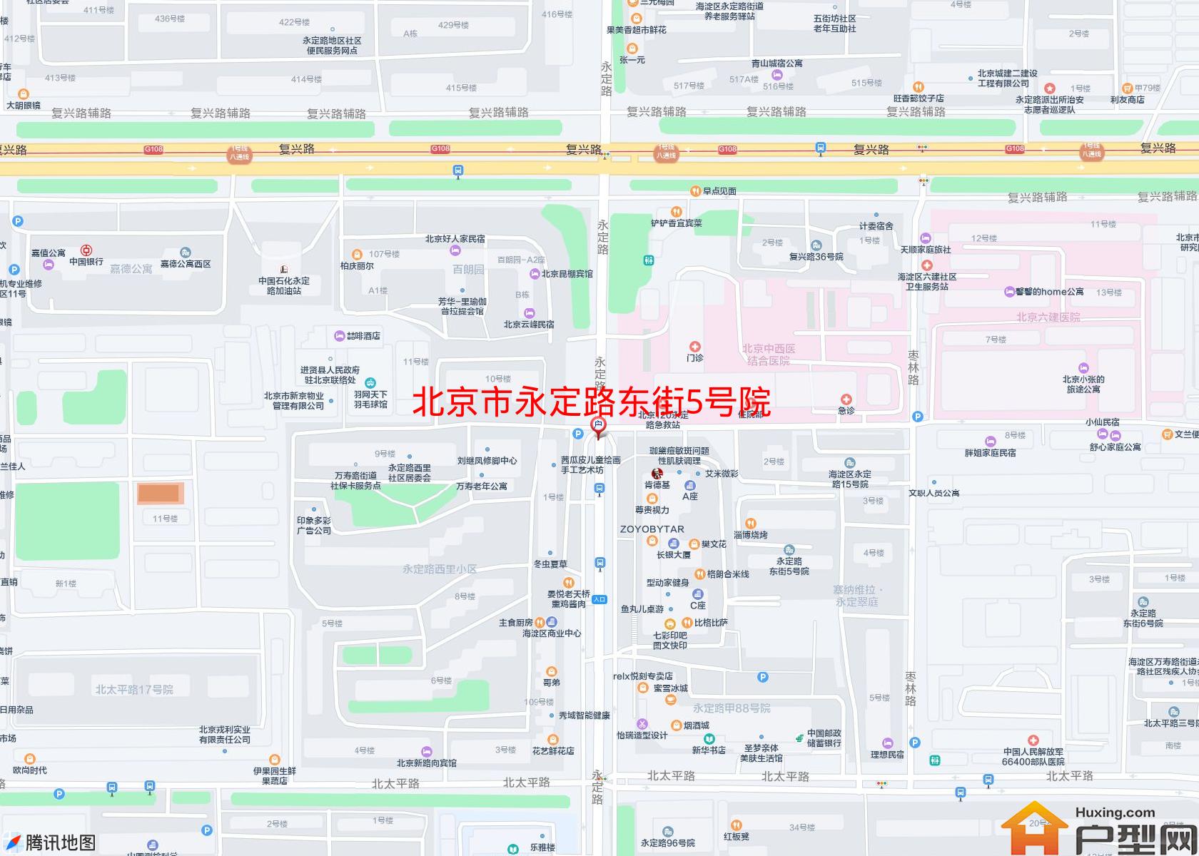 永定路东街5号院小区 - 户型网