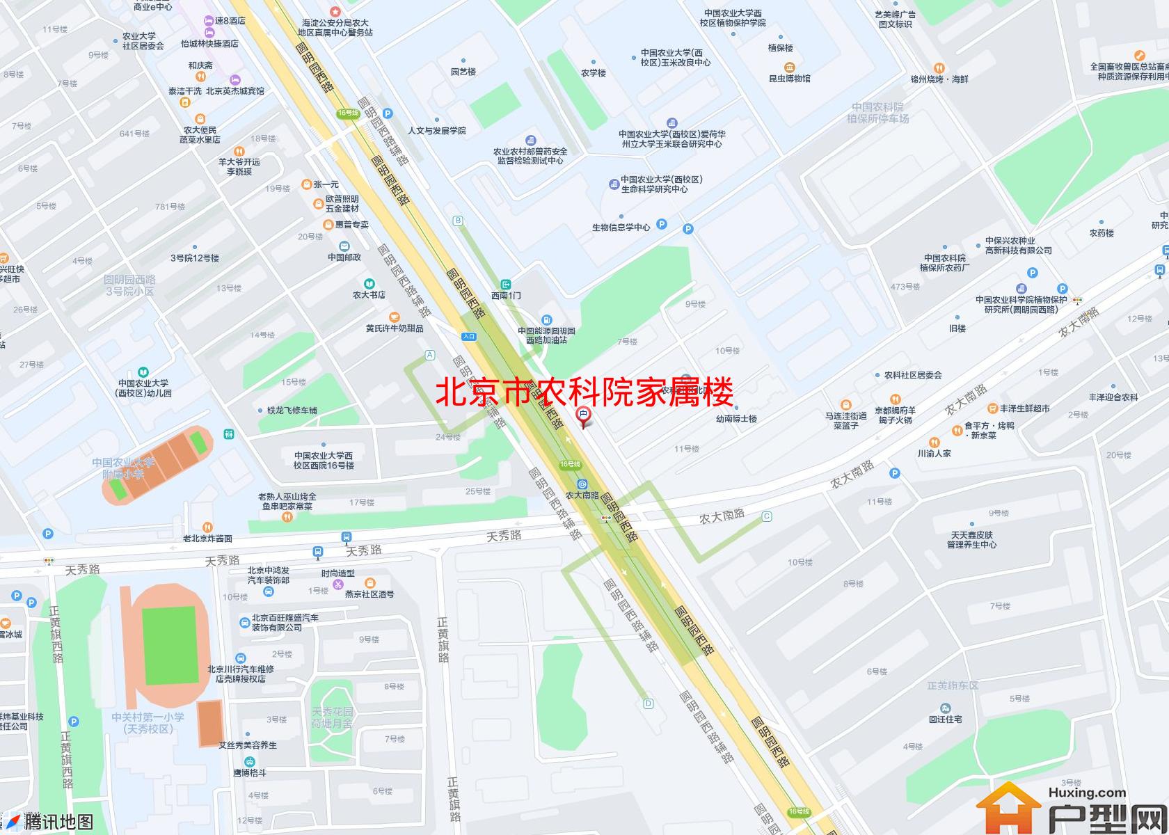 农科院家属楼小区 - 户型网