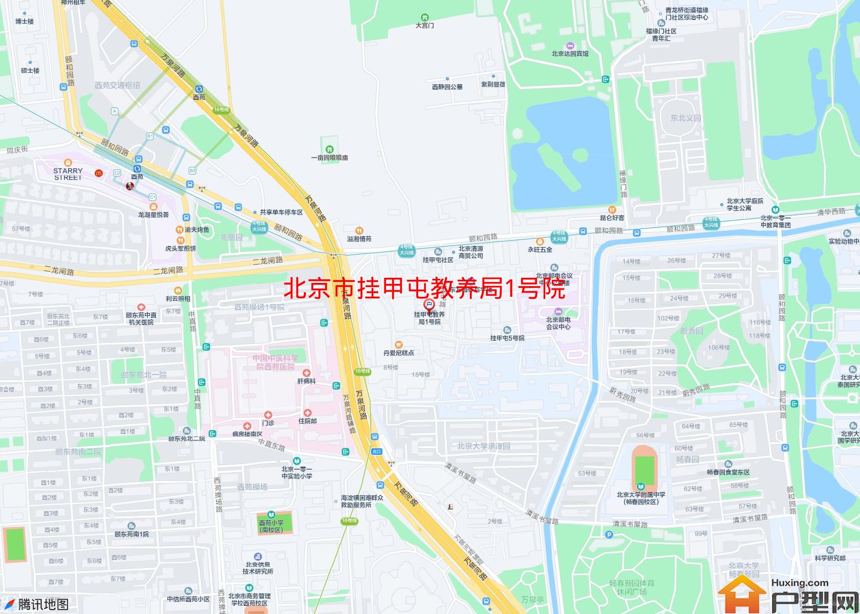 挂甲屯教养局1号院小区 - 户型网