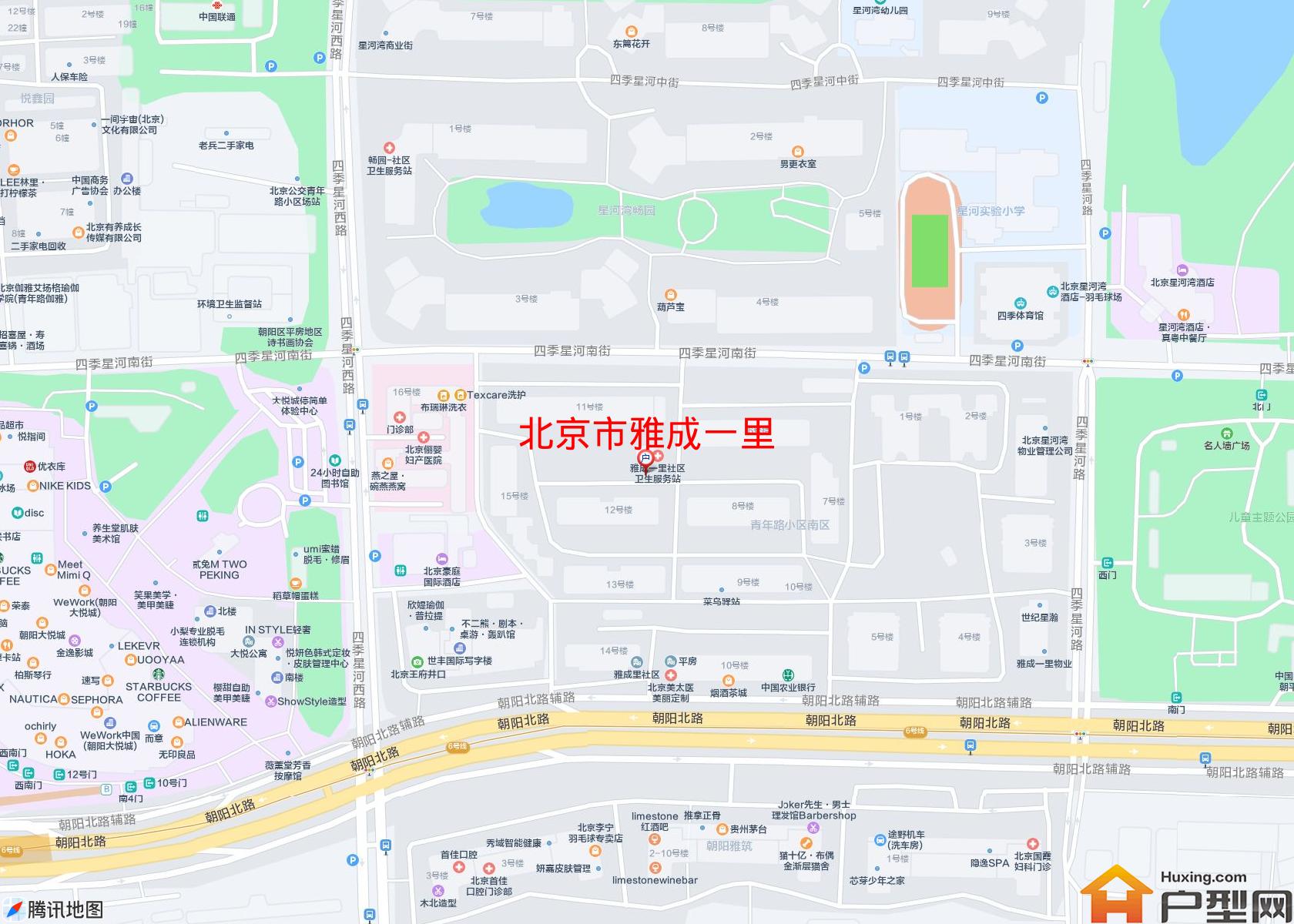 雅成一里小区 - 户型网 雅成一里小区 - 户型网