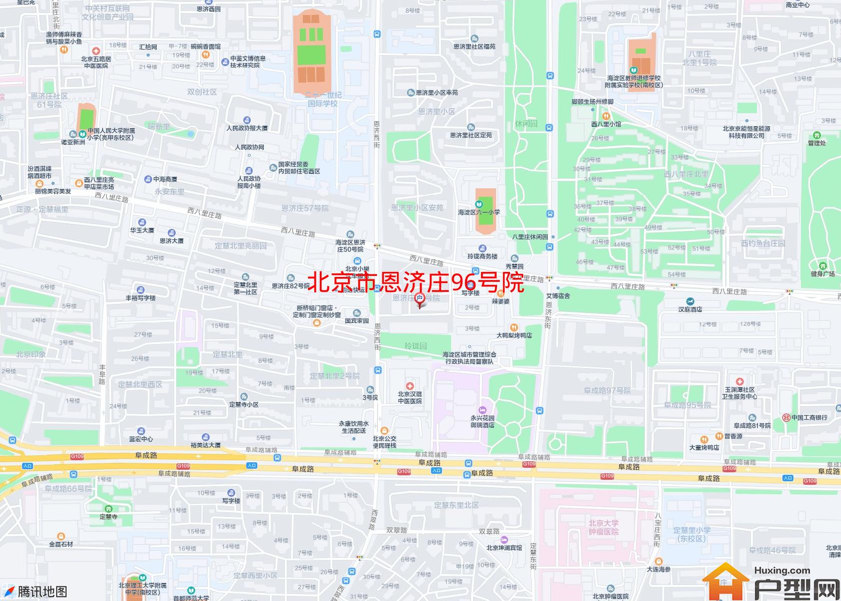 恩济庄96号院小区 - 户型网