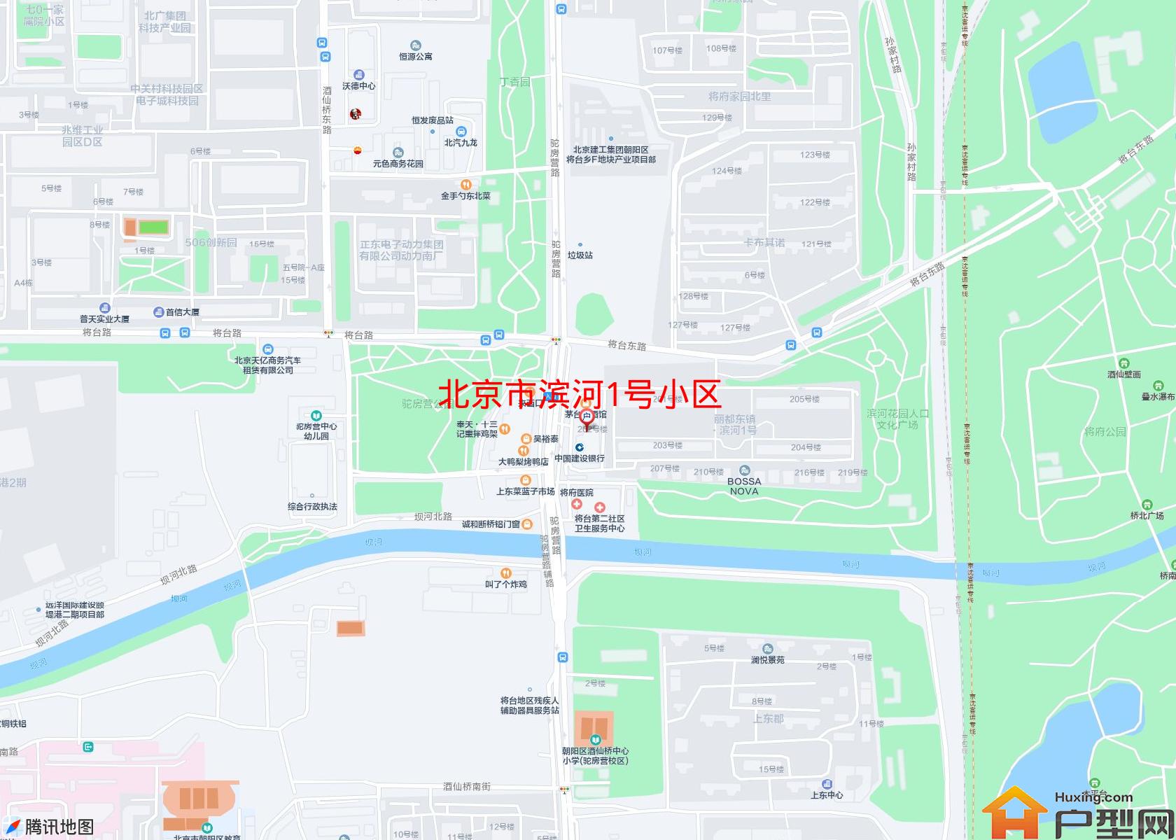 滨河1号小区小区 - 户型网