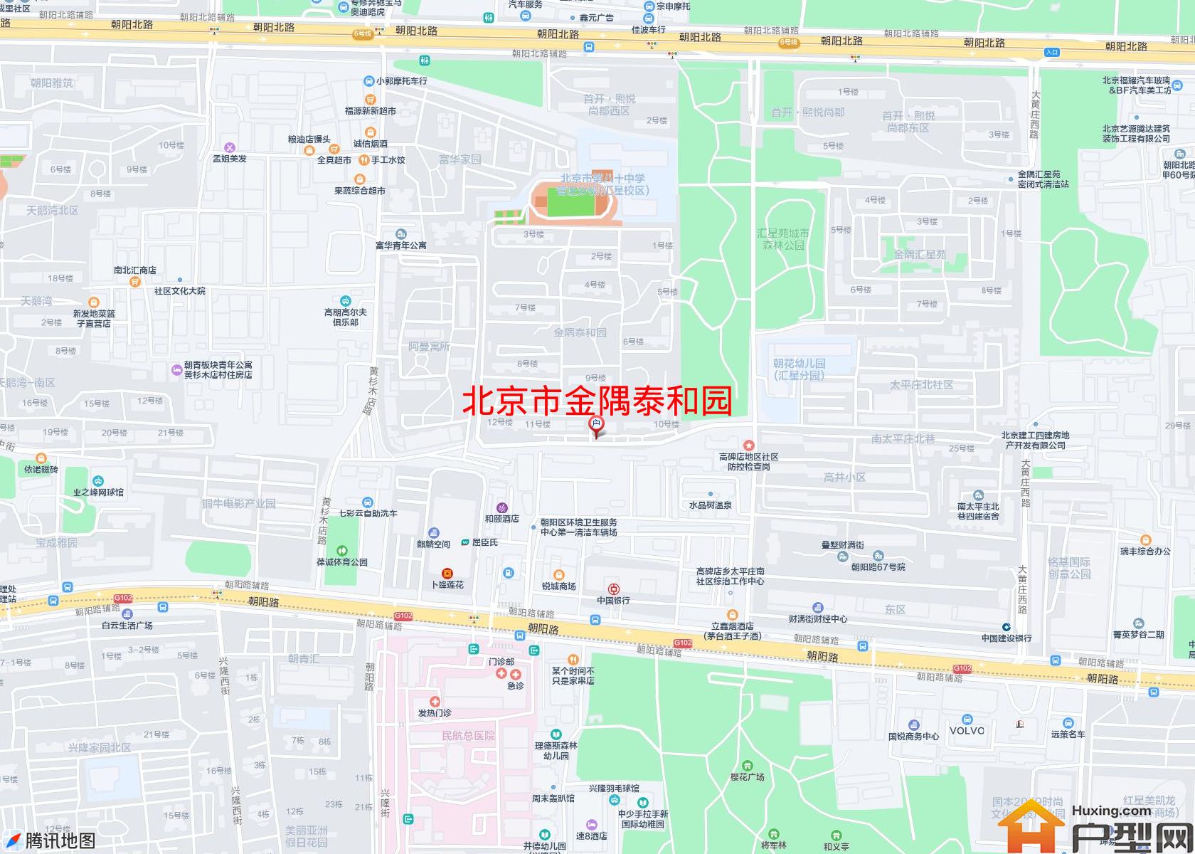 金隅泰和园小区 - 户型网