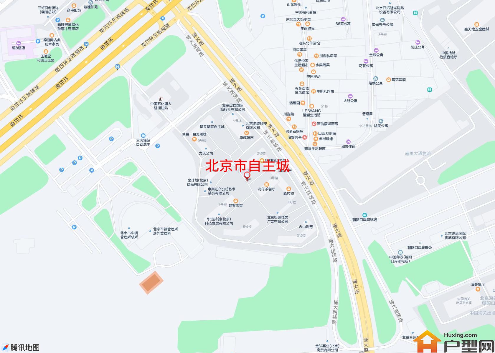 自主城小区 - 户型网