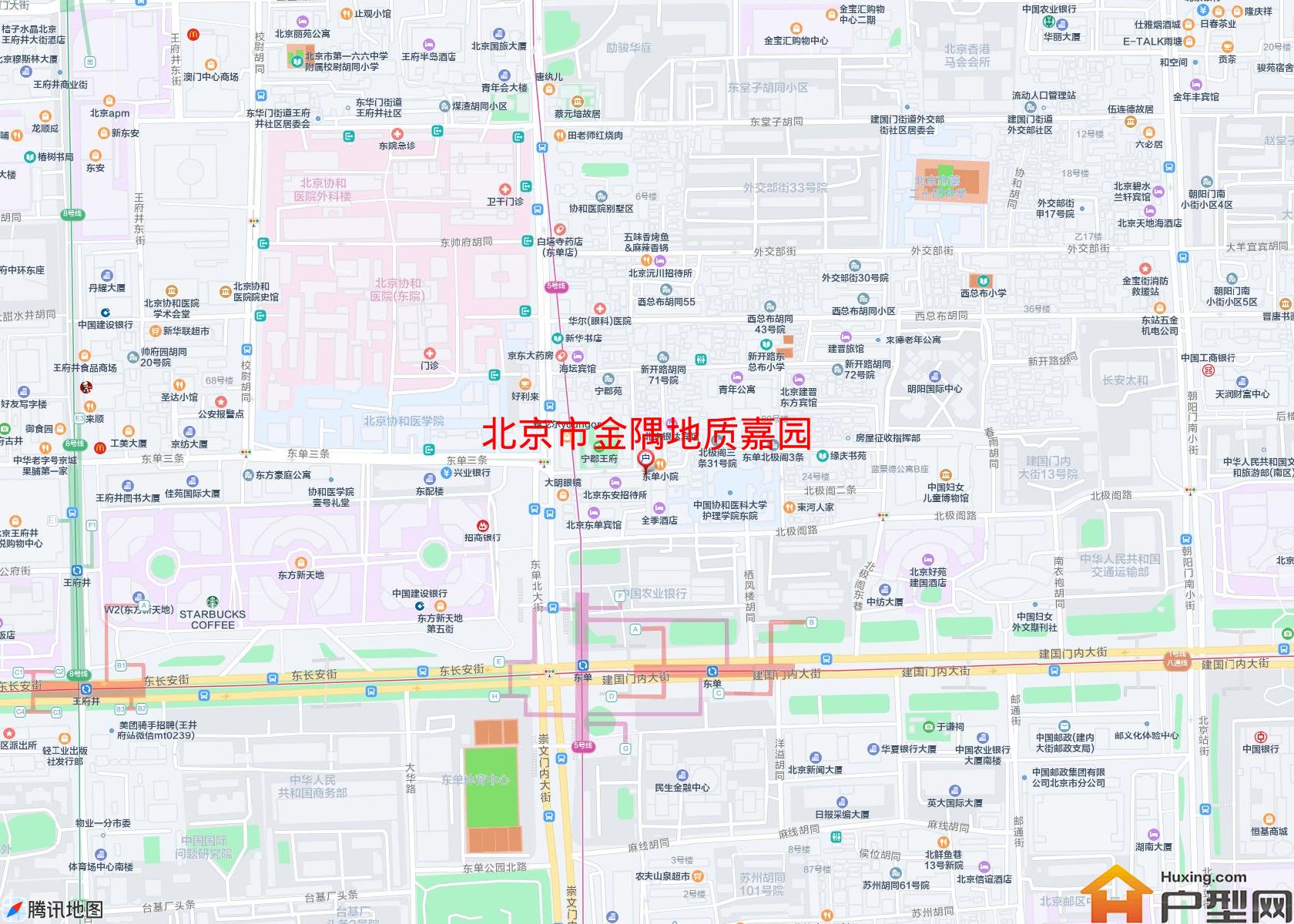 金隅地质嘉园小区 - 户型网
