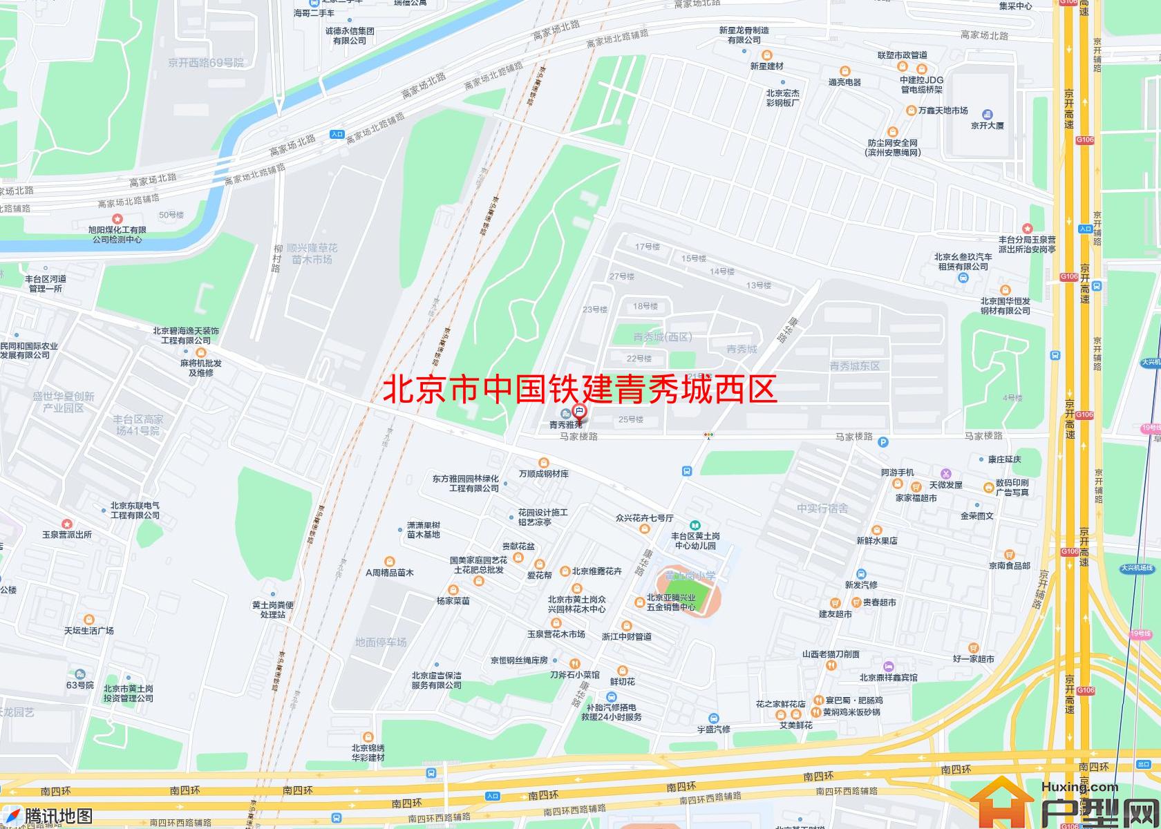 中国铁建青秀城西区小区 - 户型网