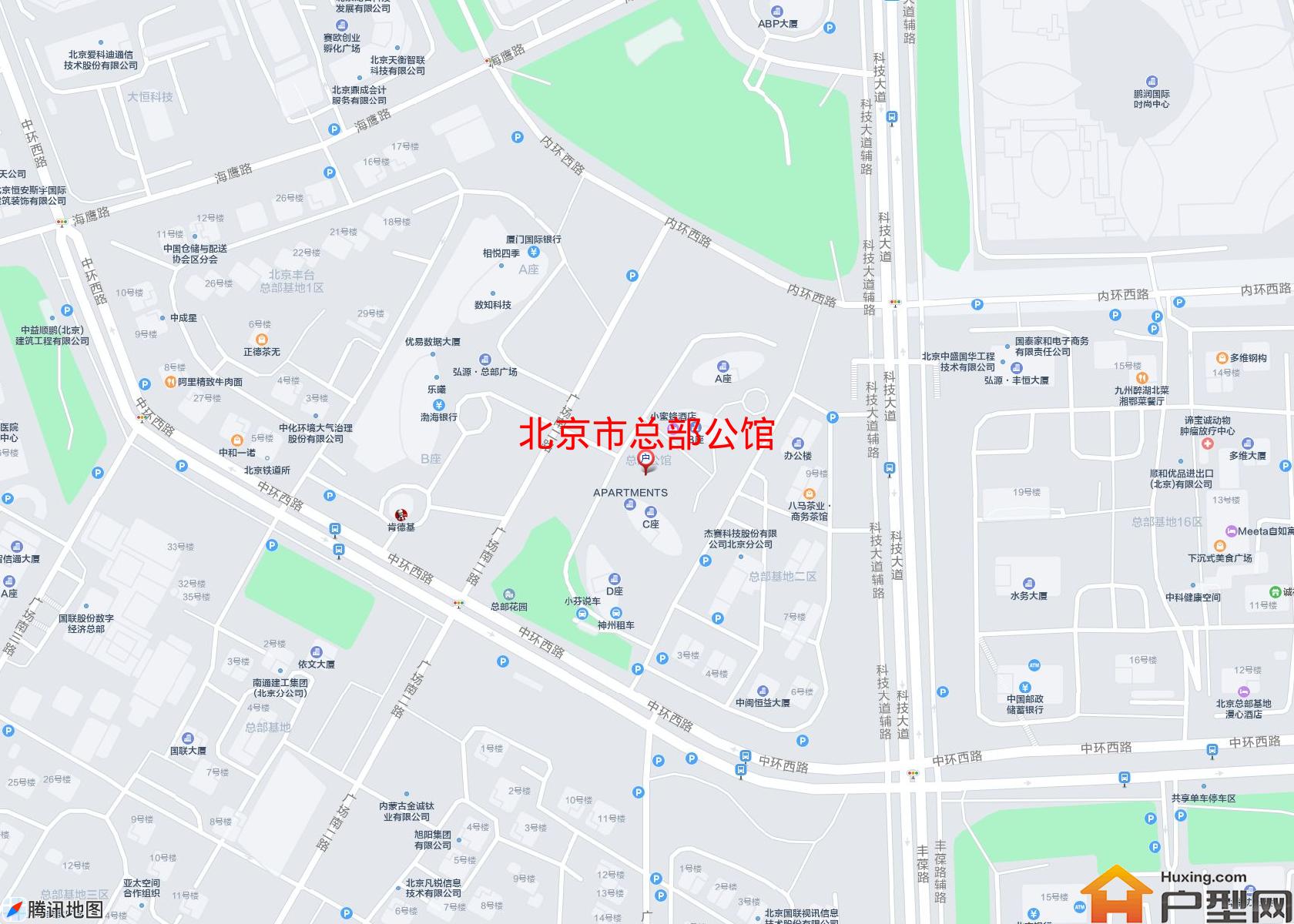 总部公馆小区 - 户型网