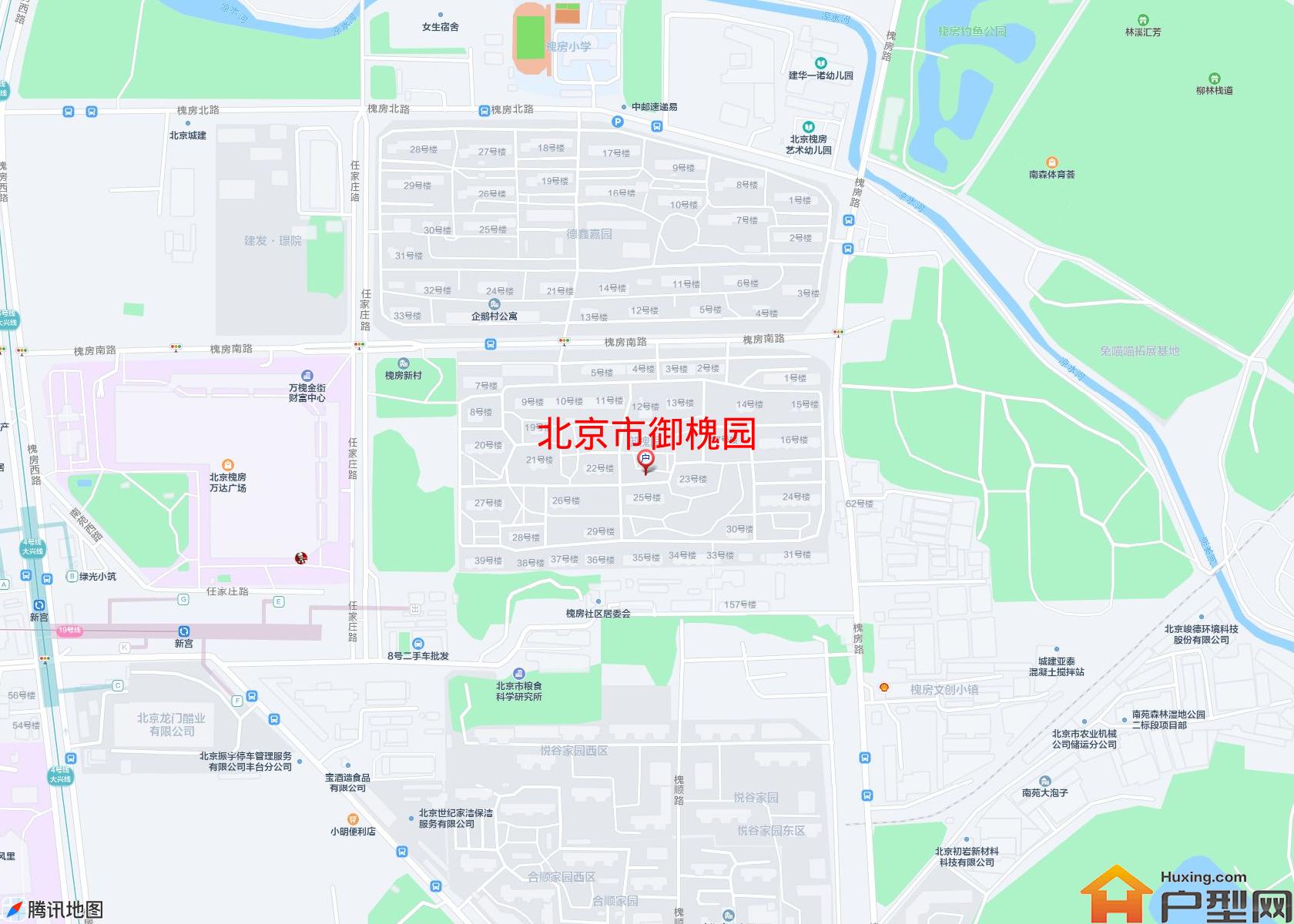 御槐园小区 - 户型网