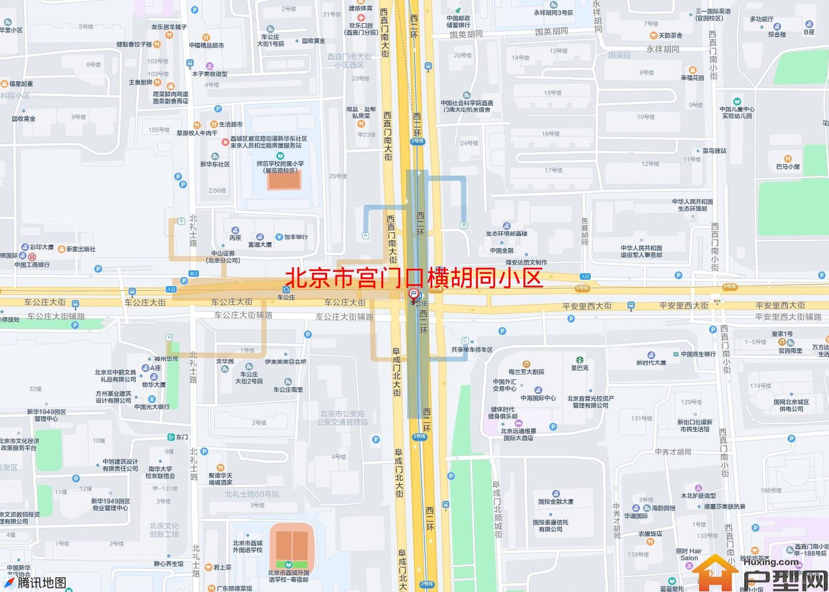 宫门口横胡同小区小区 - 户型网