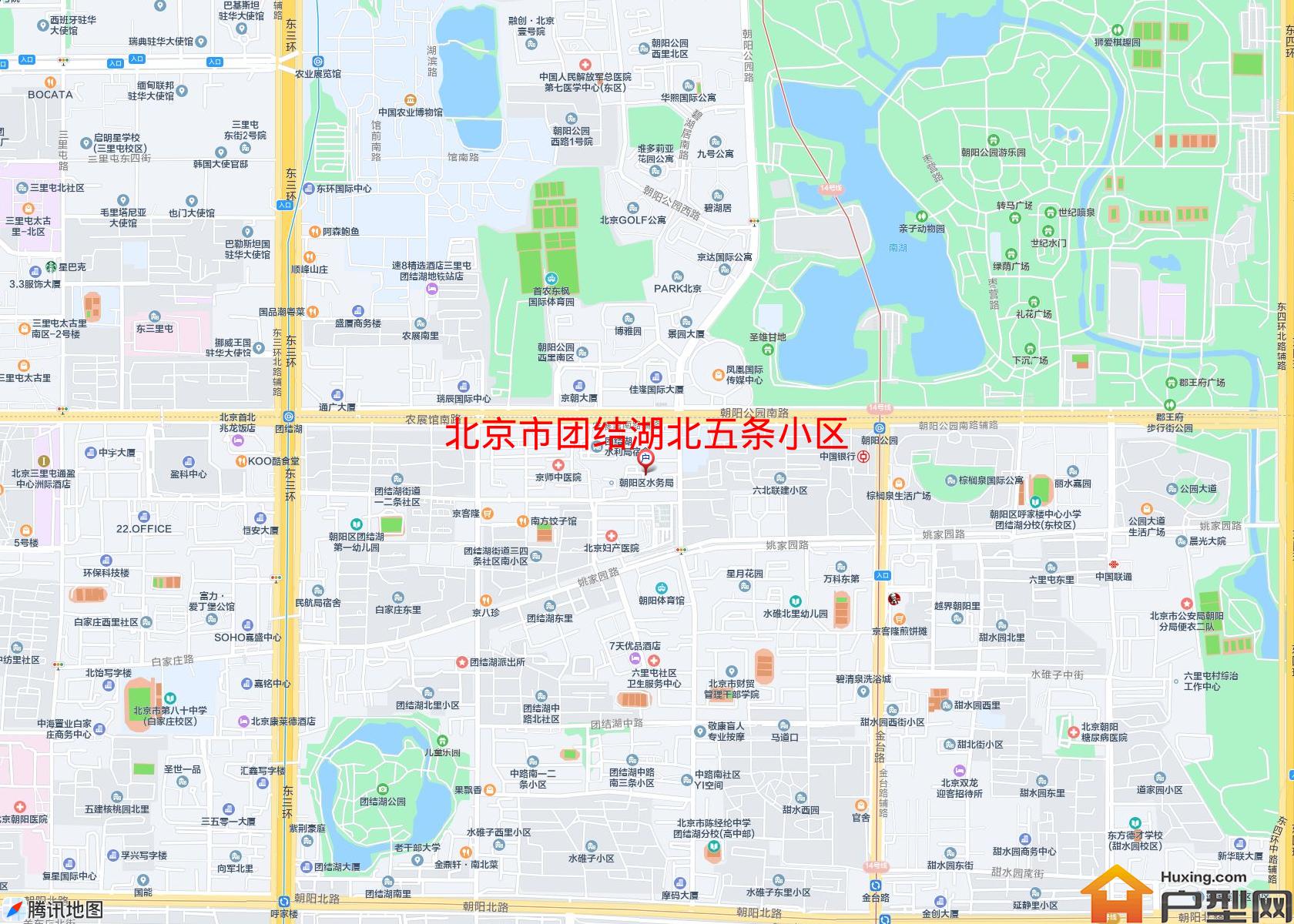 团结湖北五条小区小区 - 户型网