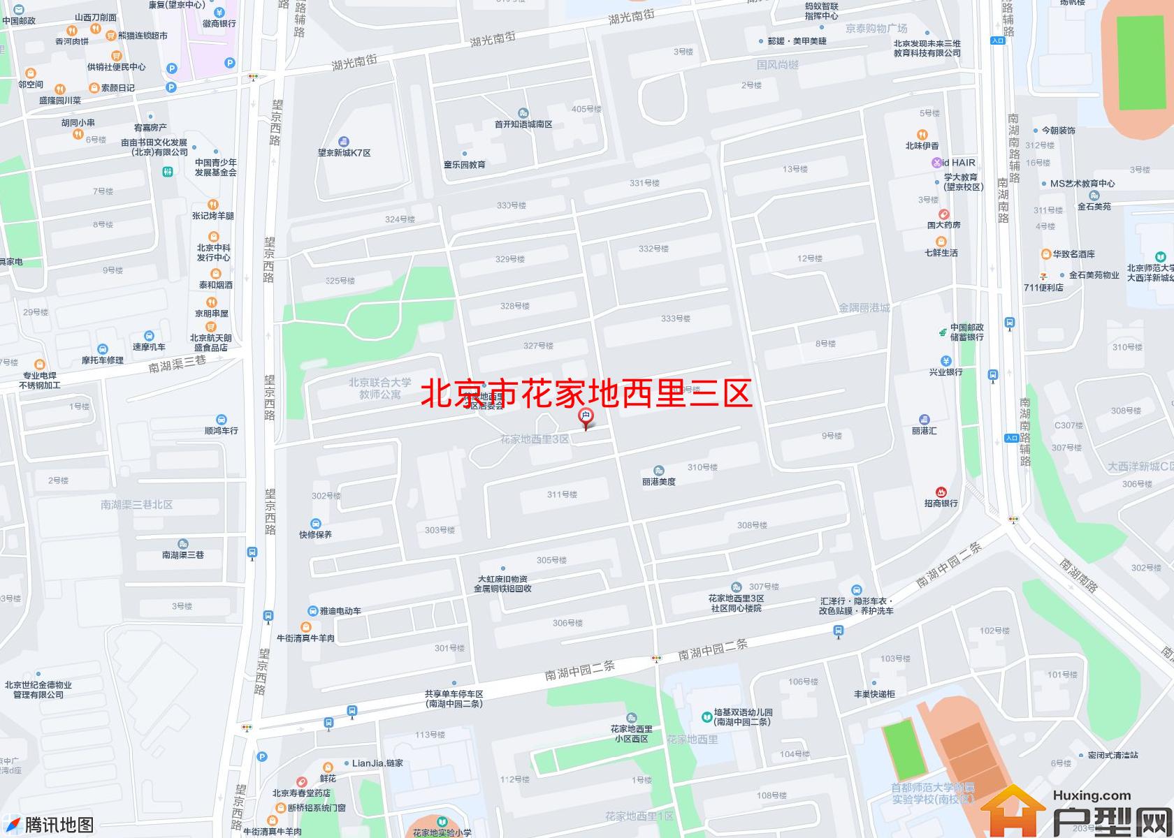 花家地西里三区小区 - 户型网 花家地西里三区小区 - 户型网