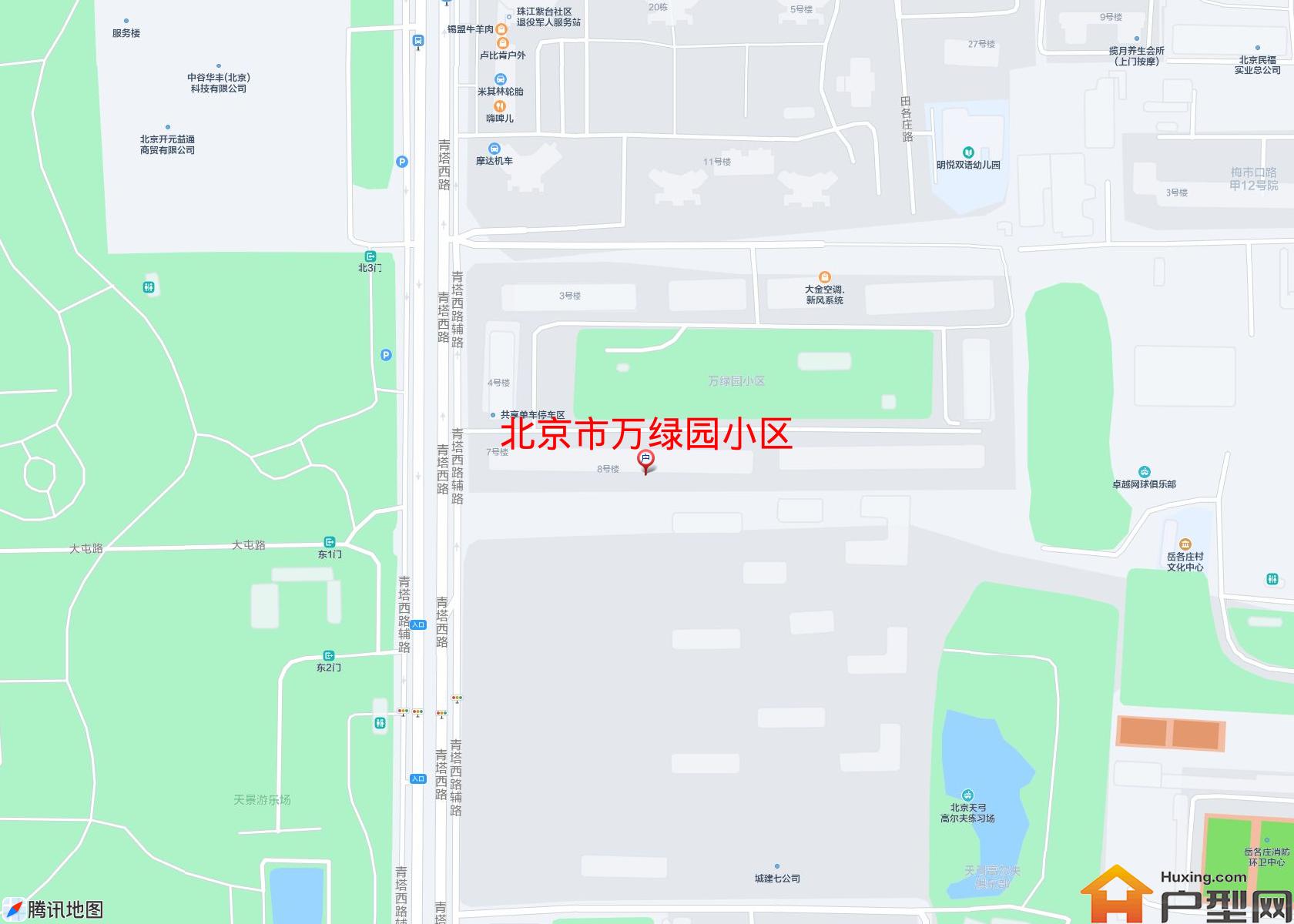 万绿园小区小区 - 户型网