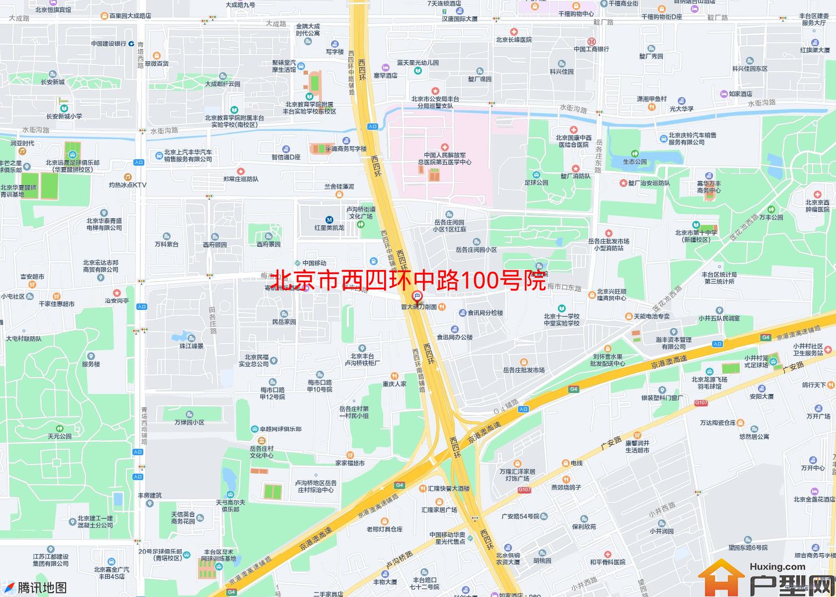 西四环中路100号院小区 - 户型网