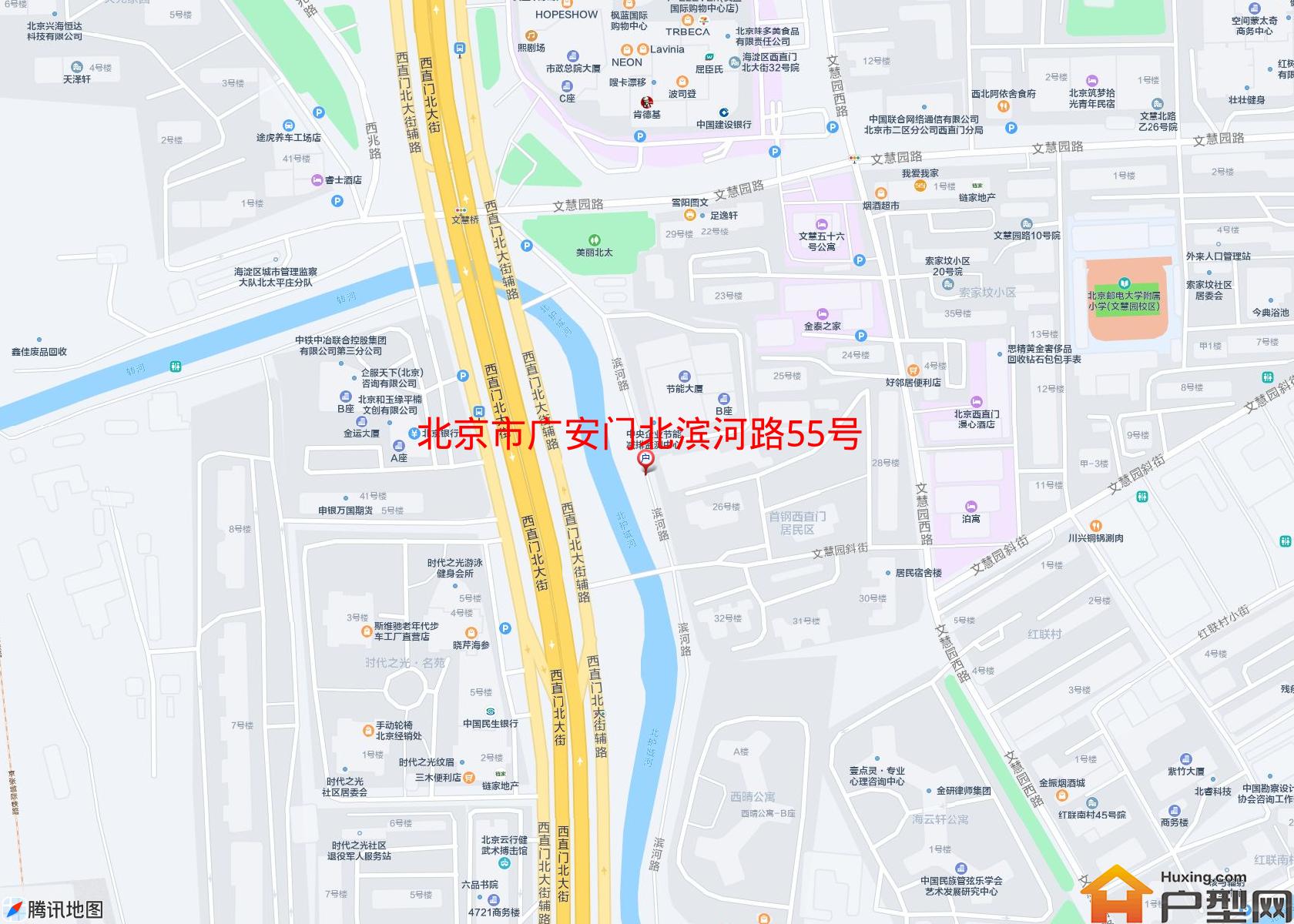 广安门北滨河路55号小区小区 - 户型网