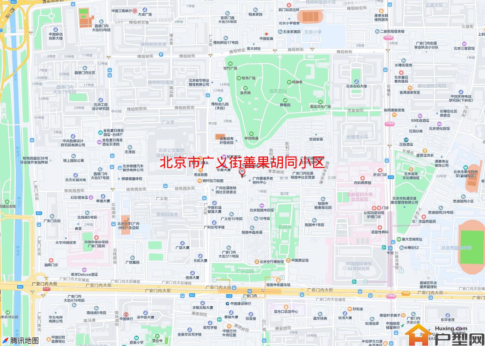广义街善果胡同小区小区 - 户型网