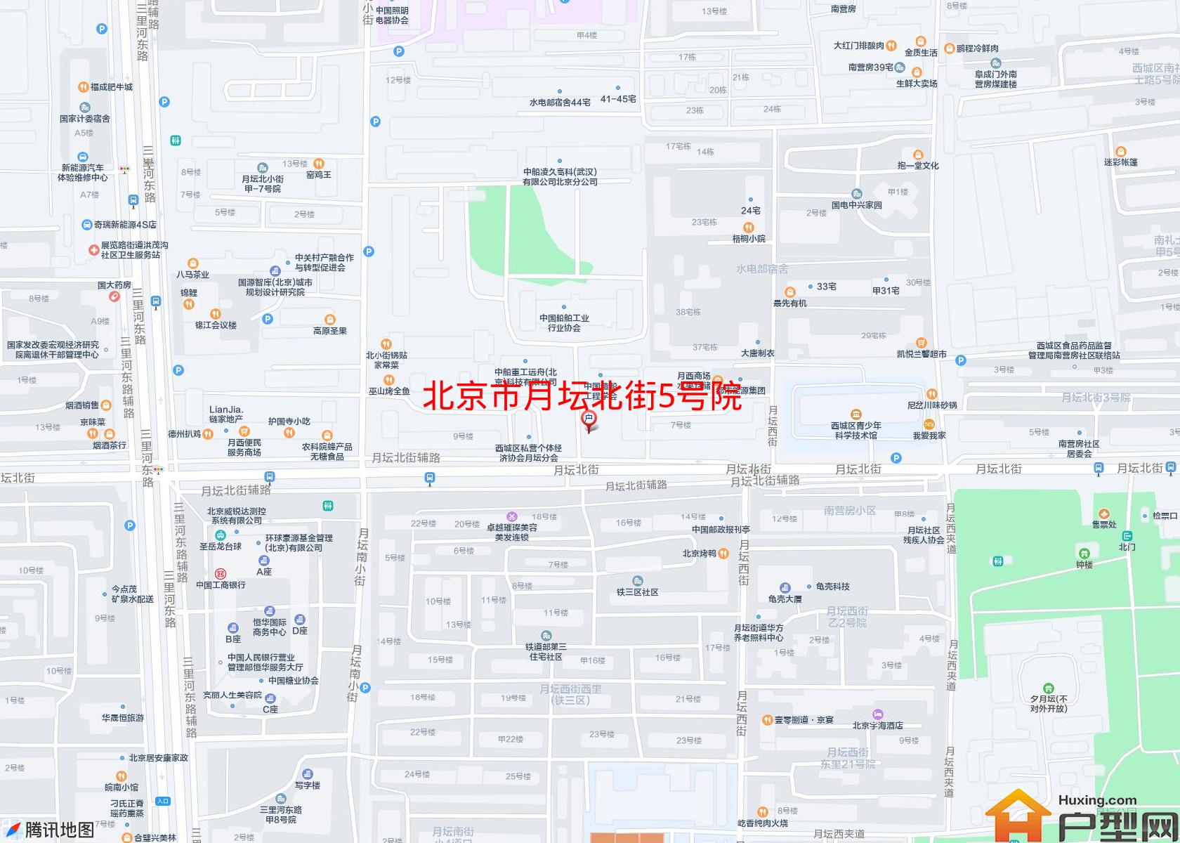 月坛北街5号院小区 - 户型网