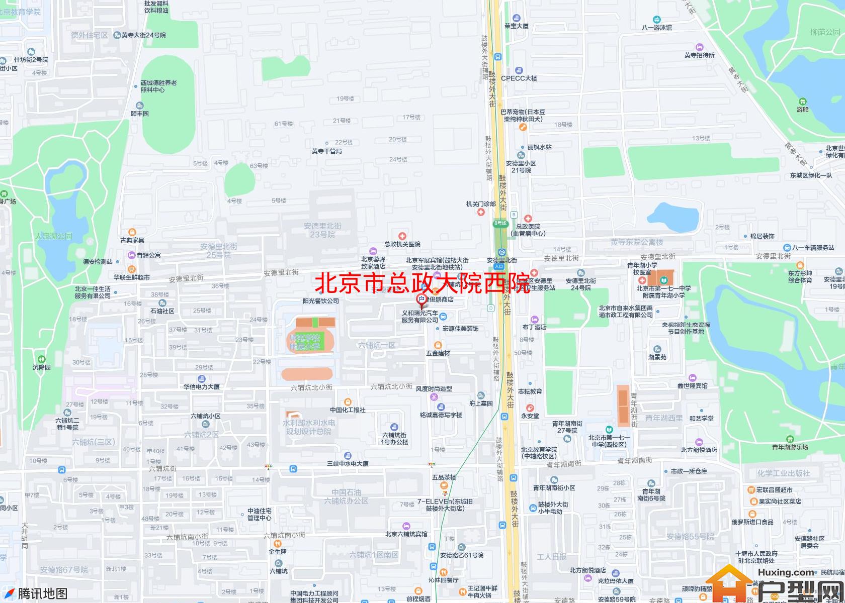 总政大院西院小区 - 户型网