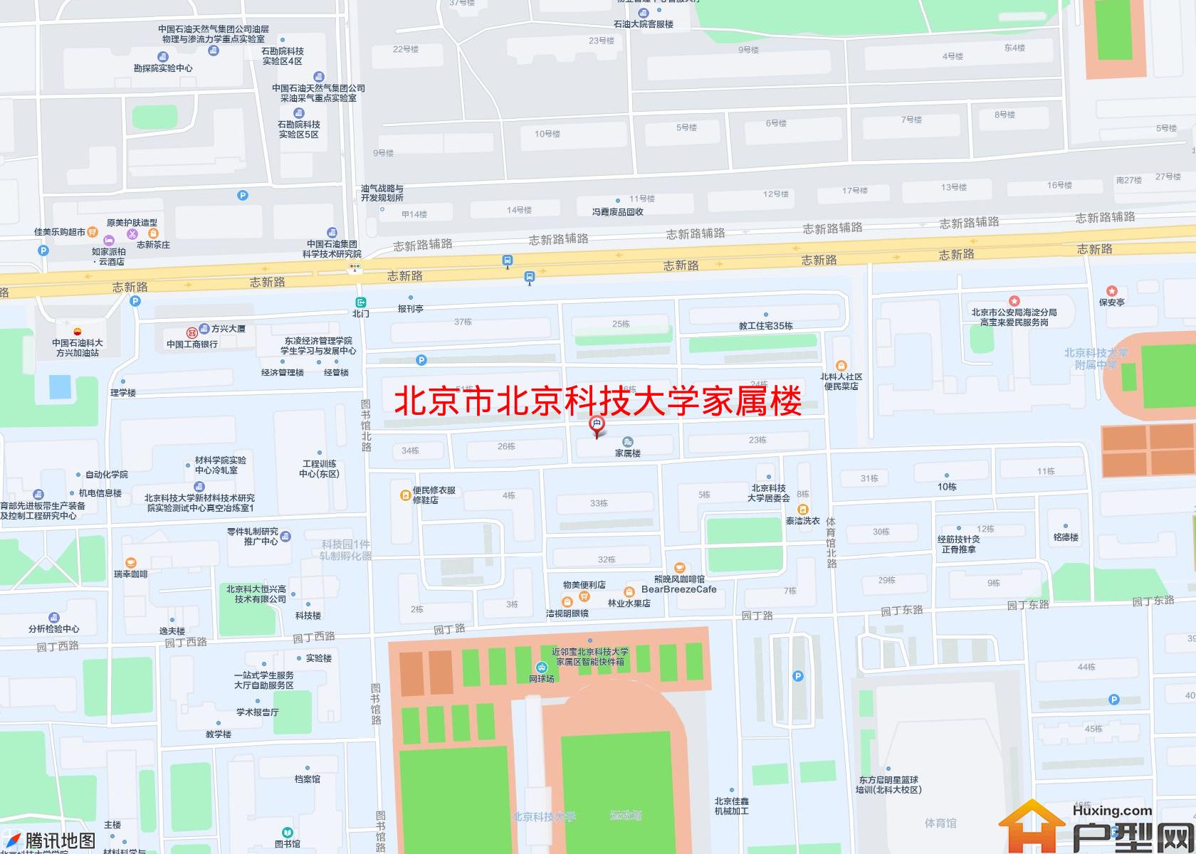 北京科技大学家属楼小区 - 户型网