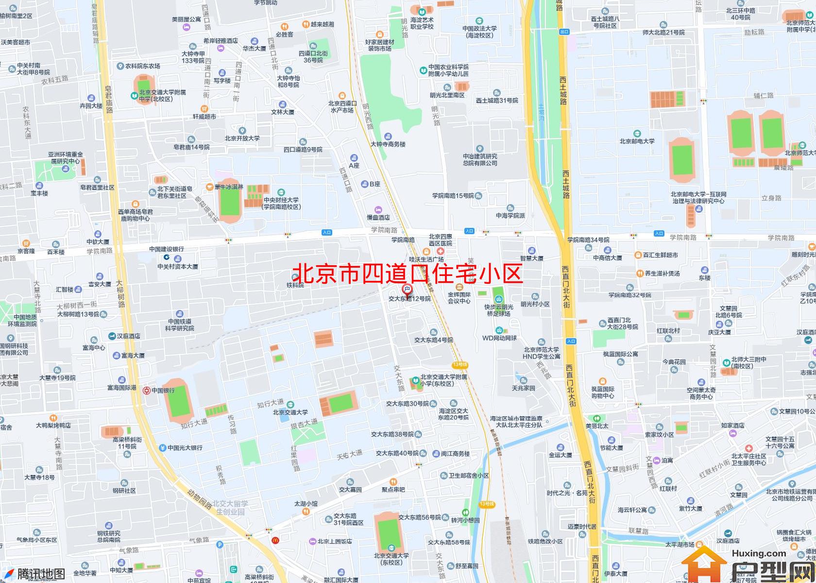 四道口住宅小区小区 - 户型网