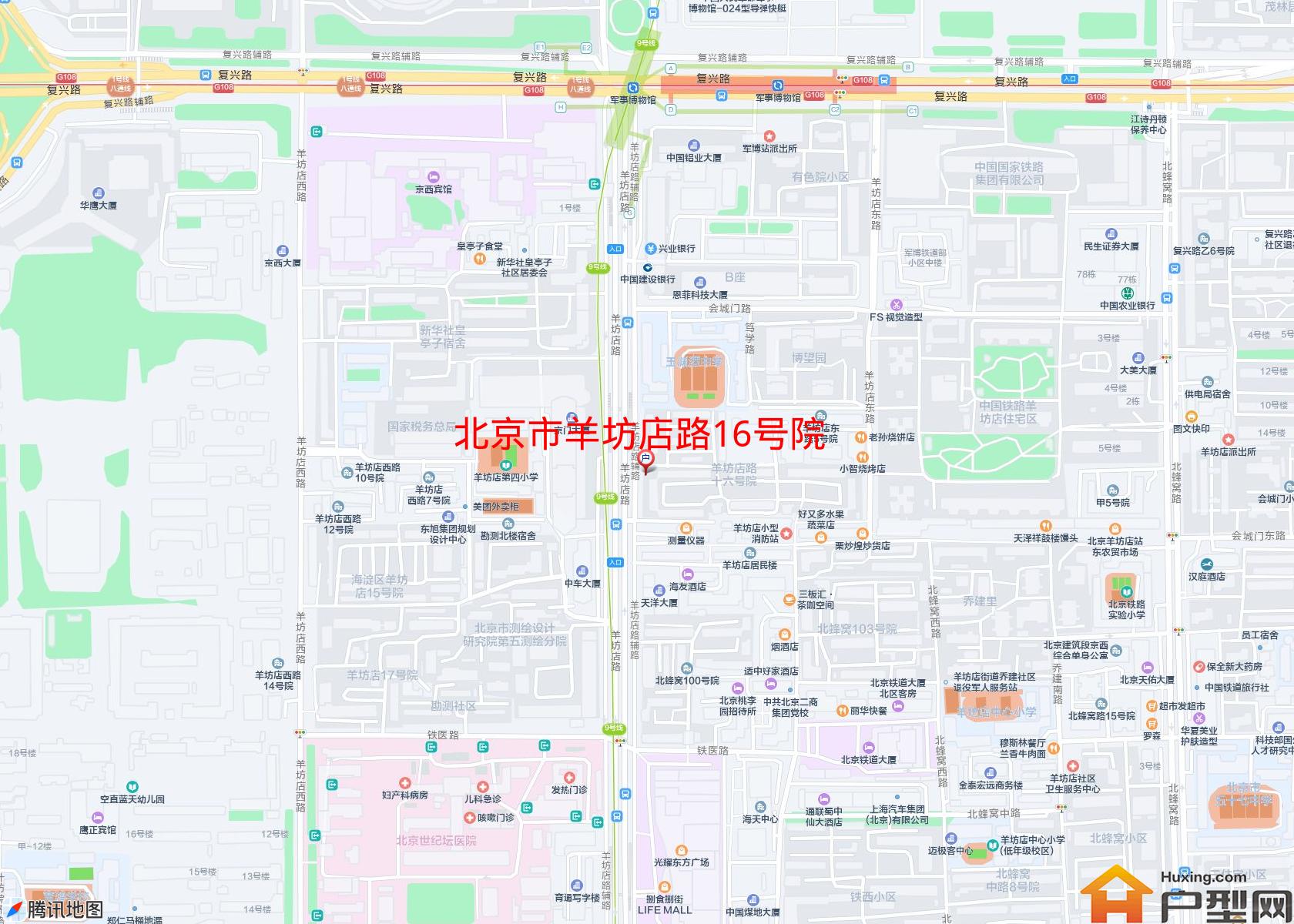 羊坊店路16号院小区 - 户型网