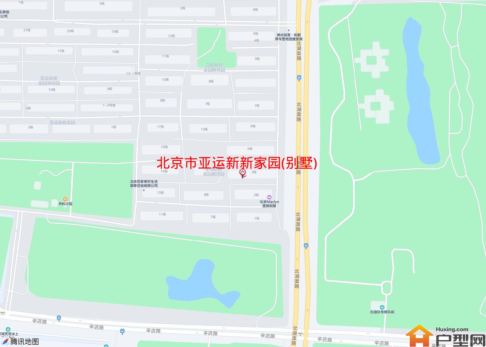 亚运新新家园(别墅)小区 - 户型网