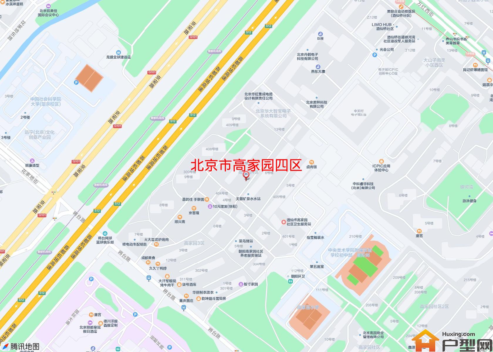 高家园四区小区 - 户型网