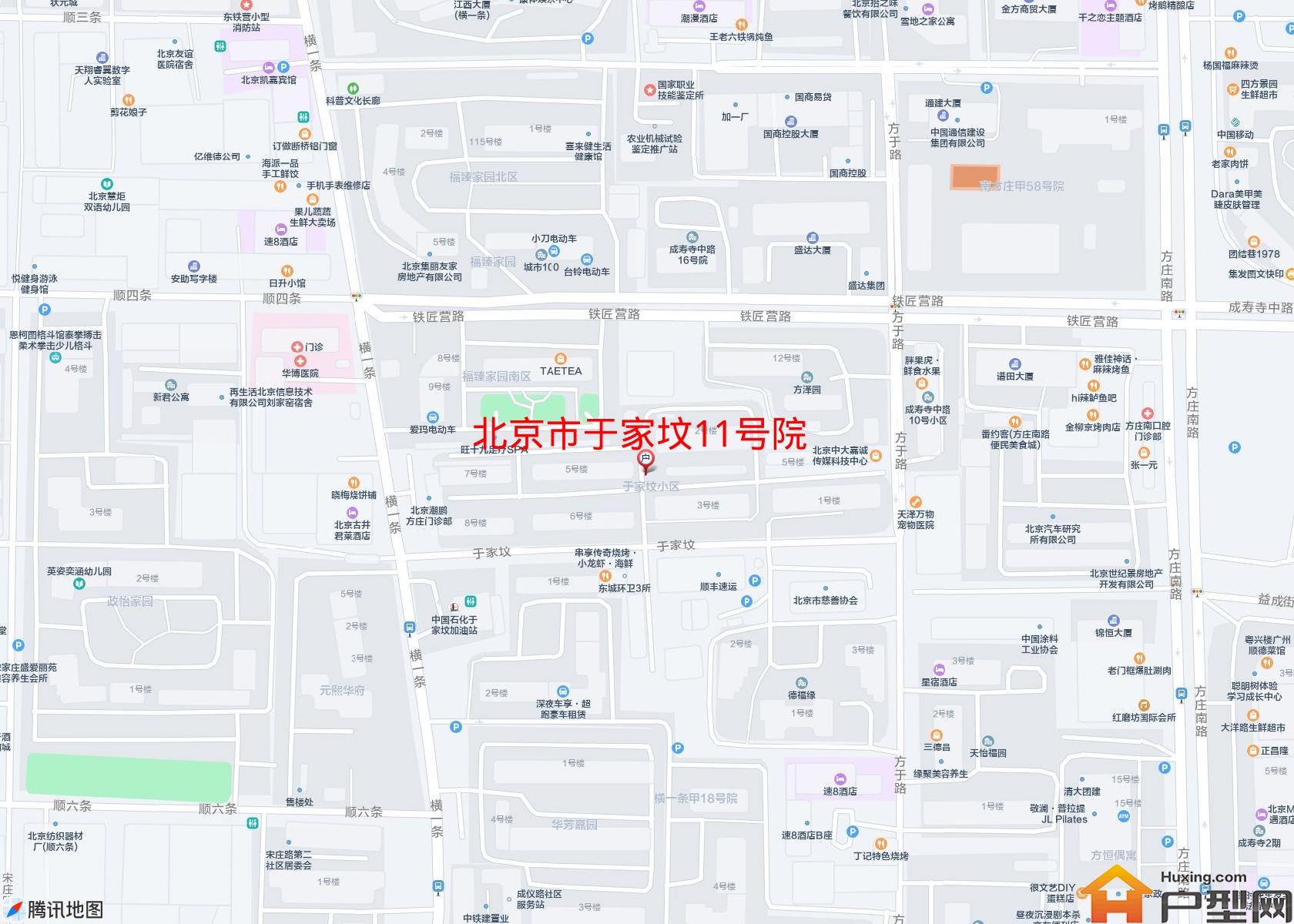 于家坟11号院小区 - 户型网