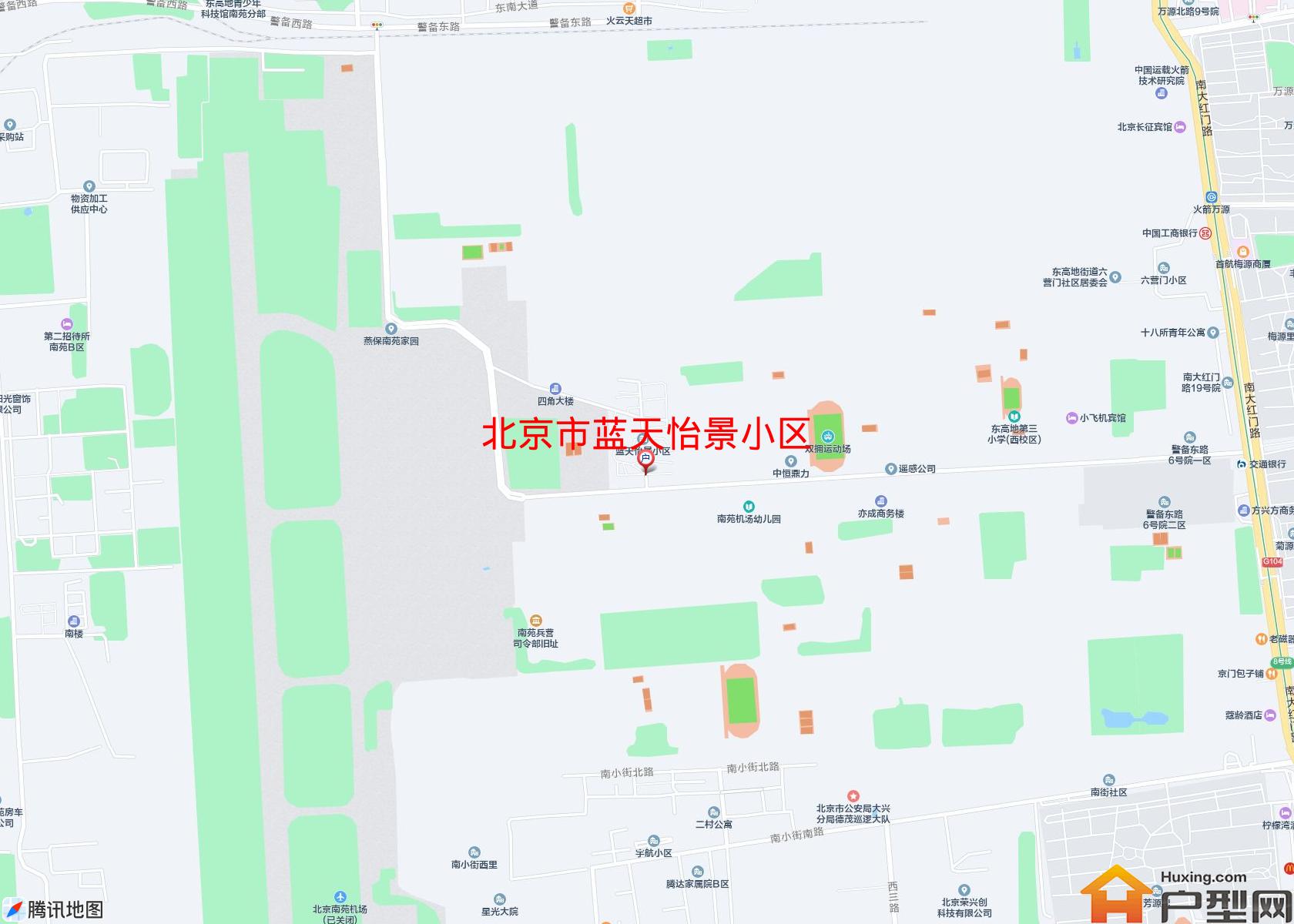 蓝天怡景小区小区 - 户型网